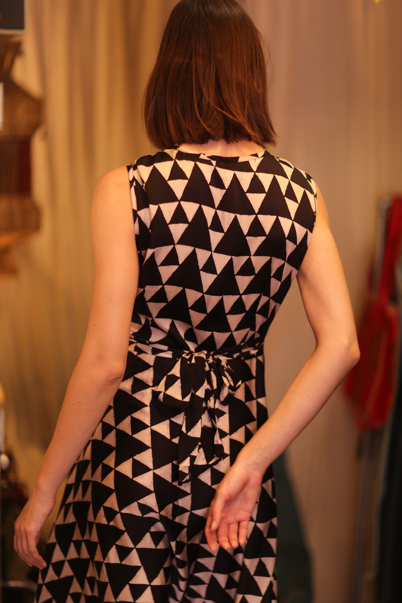 SILK WRAP DRESS GABRIELE TRI - MOMO STUDIO BERLIN - Berlin Concept Store - sustainable & ethical fashion
