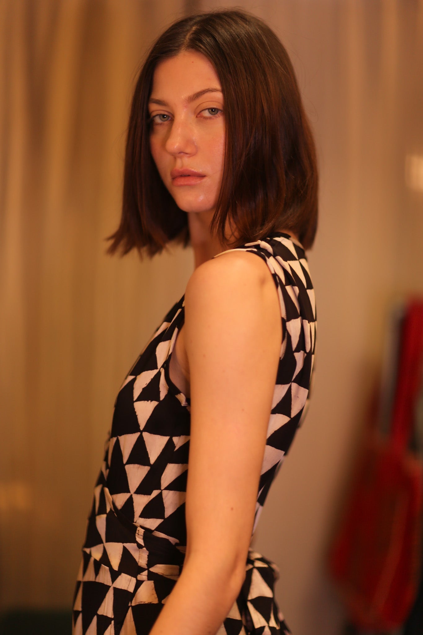 SILK WRAP DRESS GABRIELE TRI - MOMO STUDIO BERLIN - Berlin Concept Store - sustainable & ethical fashion