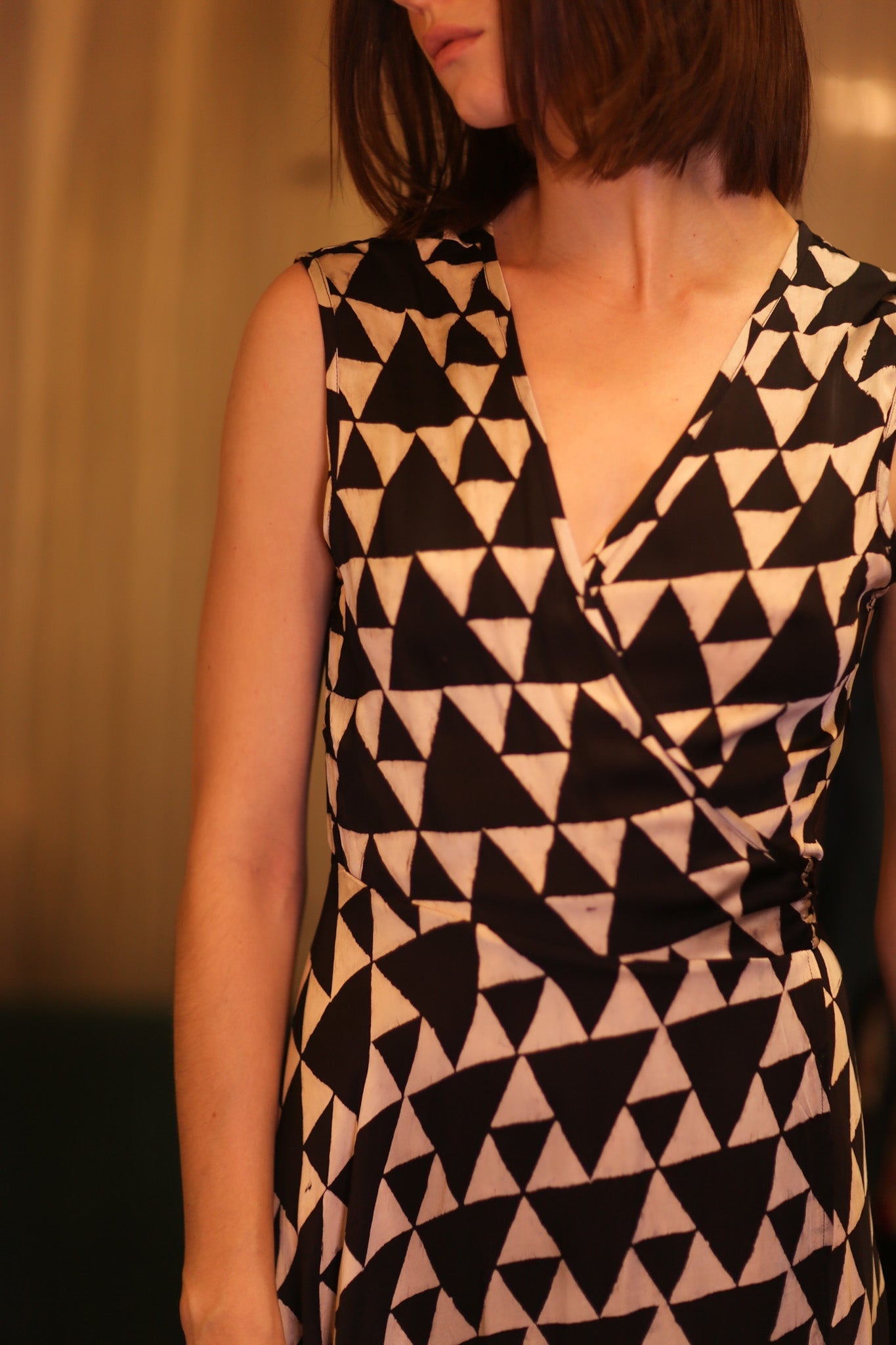 SILK WRAP DRESS GABRIELE TRI - MOMO STUDIO BERLIN - Berlin Concept Store - sustainable & ethical fashion