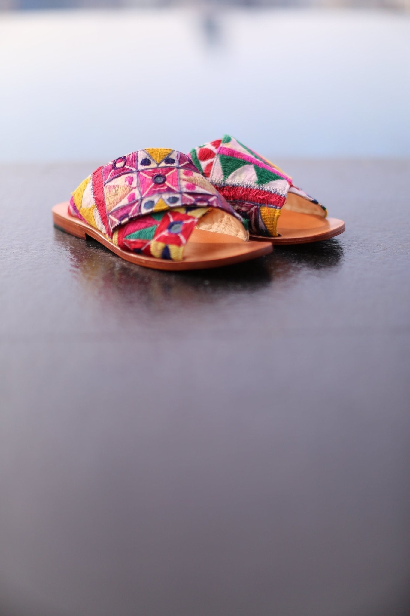 SPRING EMBROIDERED PATCHWORK SANDALS DOAN - MOMO STUDIO BERLIN - Berlin Concept Store - sustainable & ethical fashion