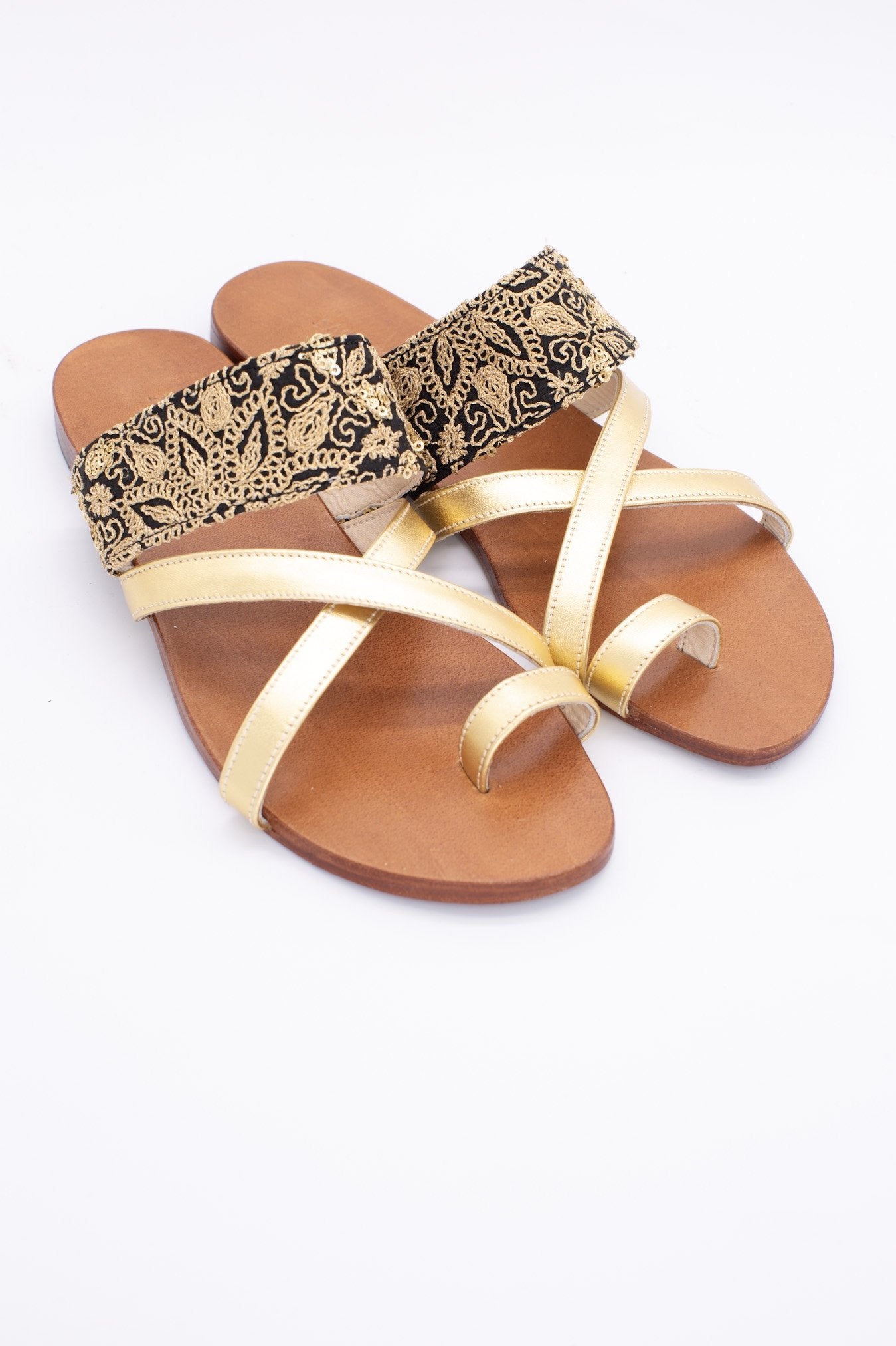 STRAP LEATHER SANDALS MARIEL - MOMO STUDIO BERLIN - Berlin Concept Store - sustainable & ethical fashion