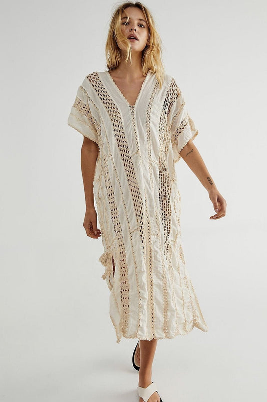 SUNKISSED CROCHET KAFTAN X FREE PEOPLE - MOMO STUDIO BERLIN - Berlin Concept Store - sustainable & ethical fashion