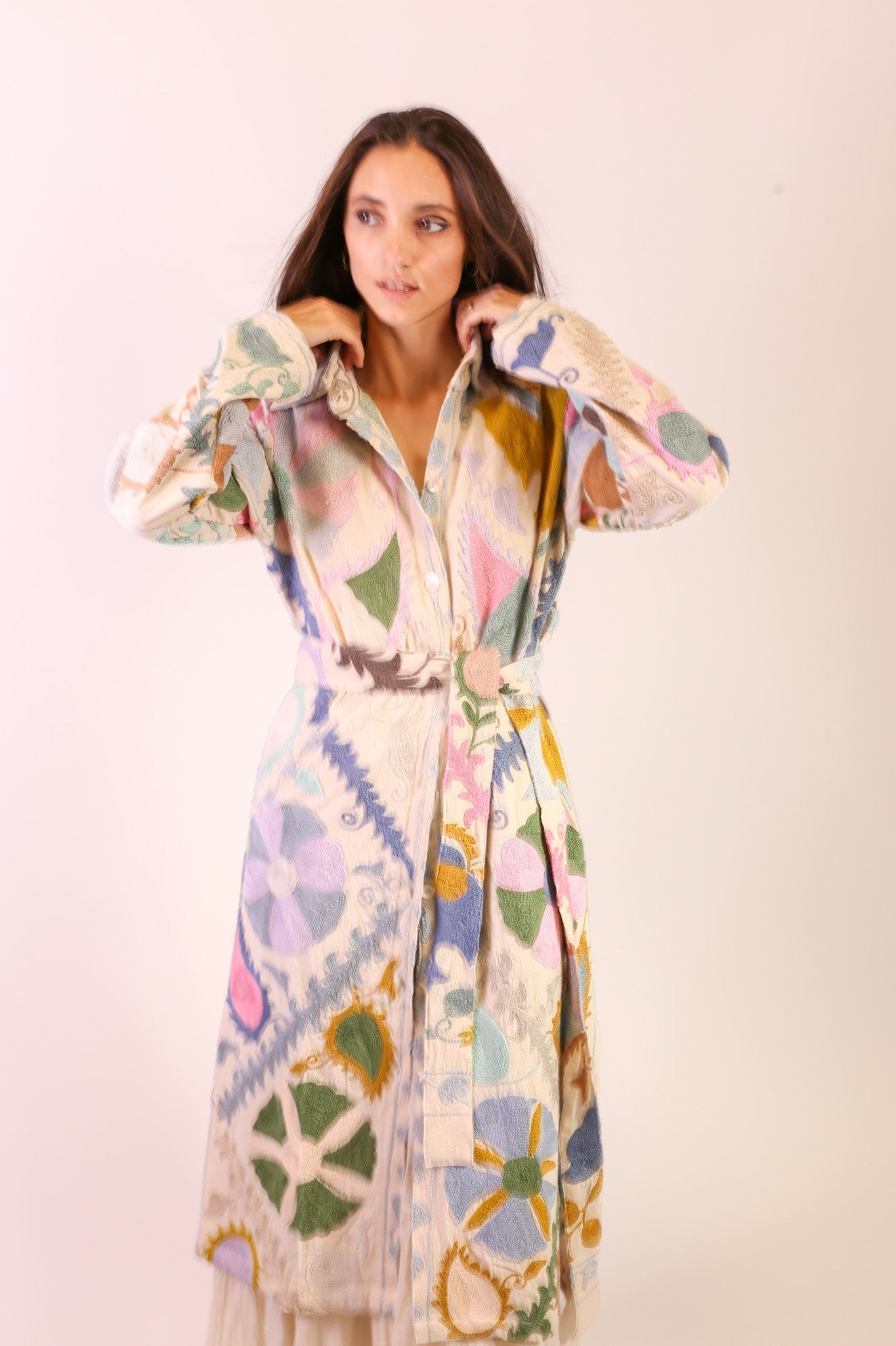 SUZANI COAT LEEF - MOMO STUDIO BERLIN - Berlin Concept Store - sustainable & ethical fashion