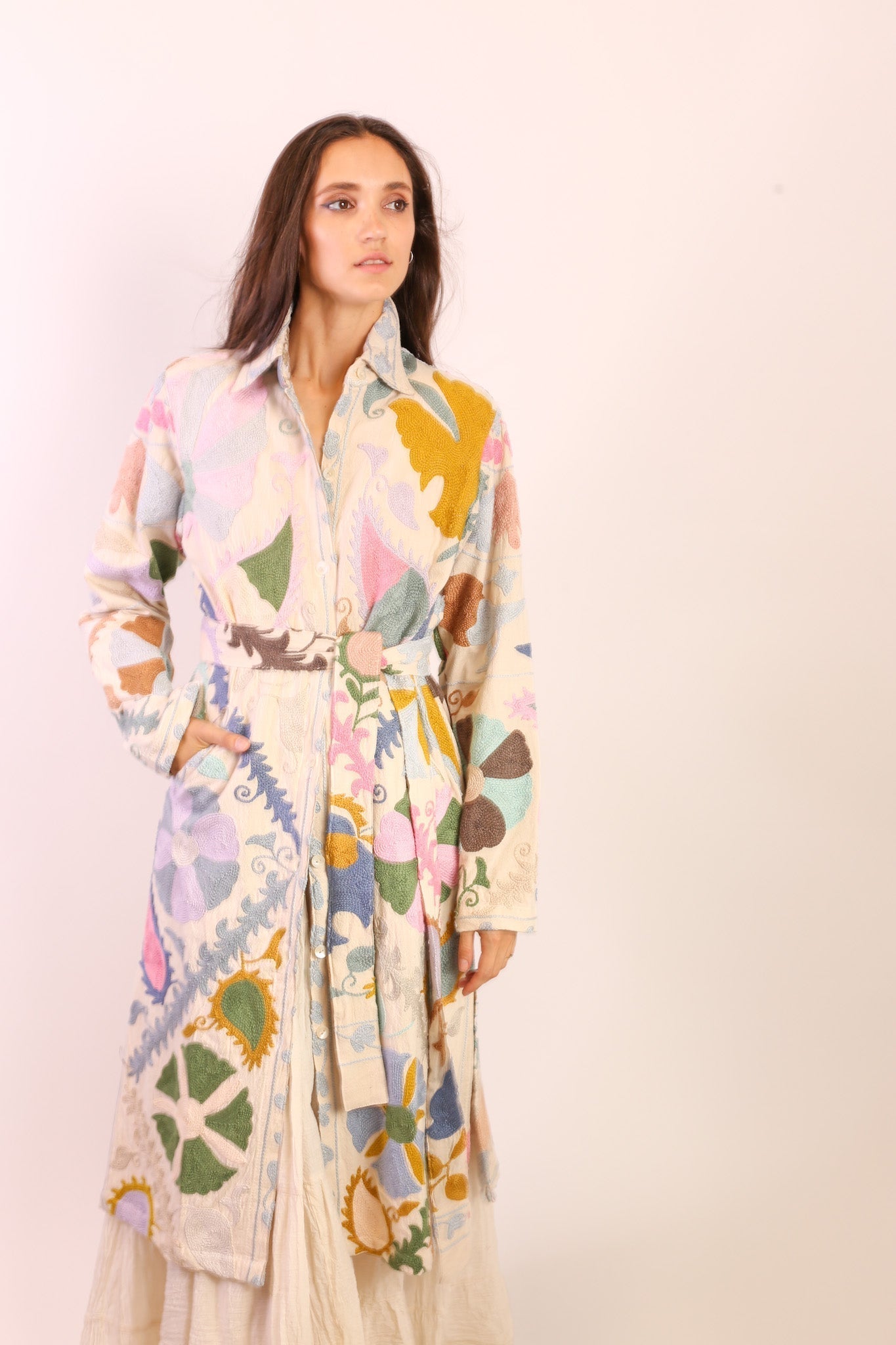 SUZANI COAT LEEF - MOMO STUDIO BERLIN - Berlin Concept Store - sustainable & ethical fashion