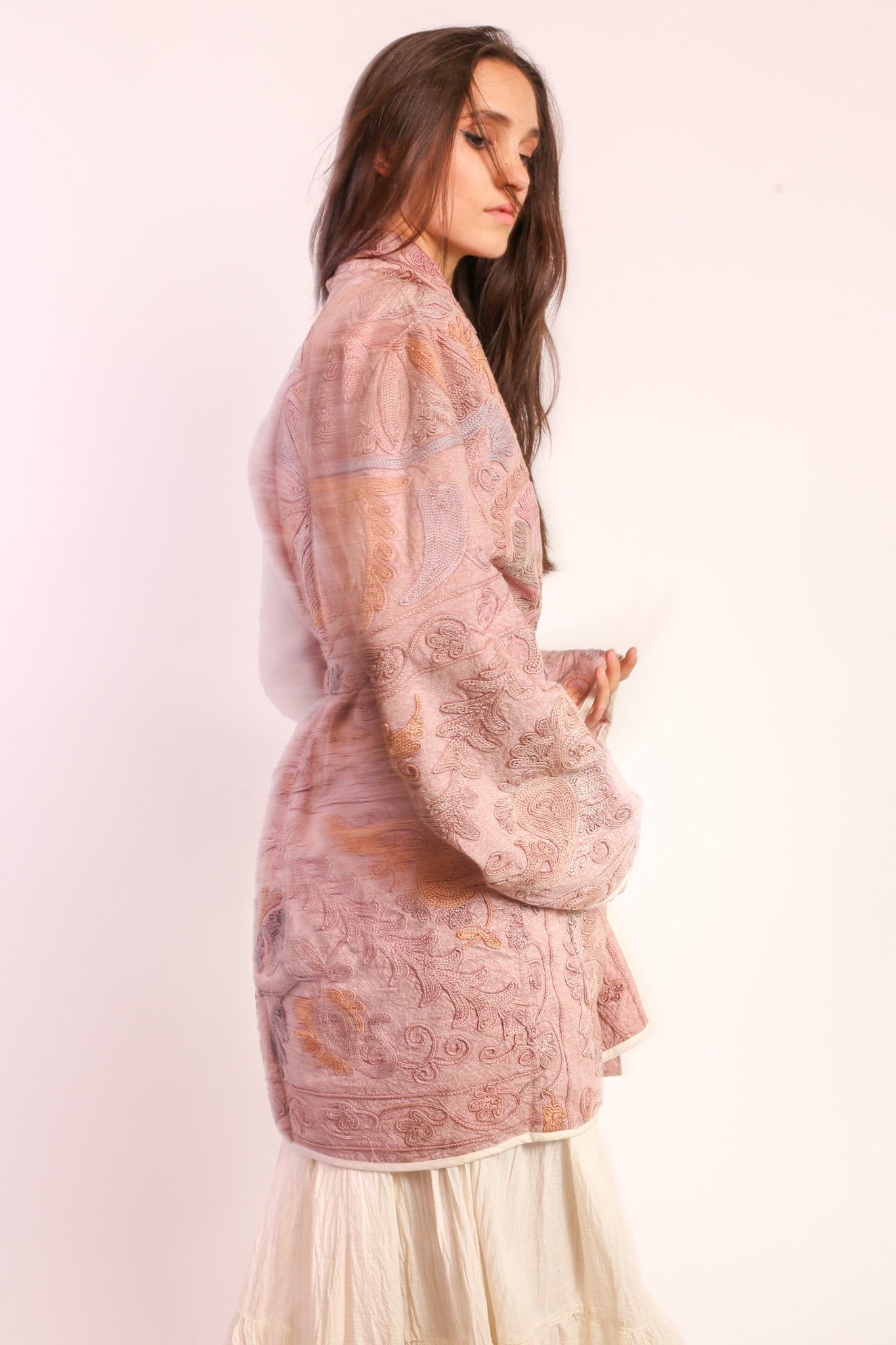 SUZANI EMBROIDERED JACKET COAT AYMA - MOMO STUDIO BERLIN - Berlin Concept Store - sustainable & ethical fashion