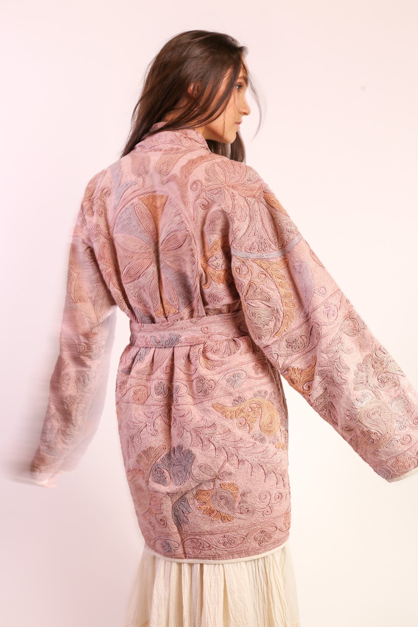 SUZANI EMBROIDERED JACKET COAT AYMA - MOMO STUDIO BERLIN - Berlin Concept Store - sustainable & ethical fashion