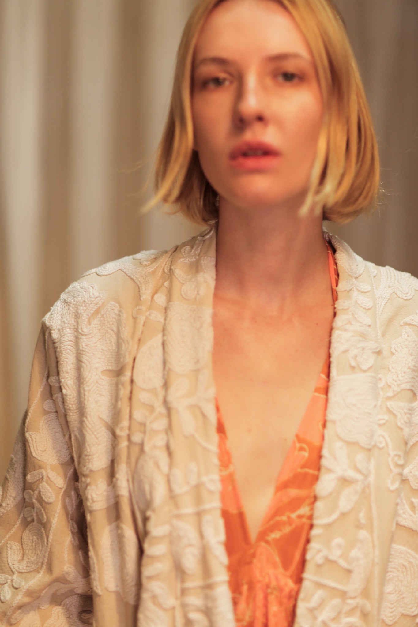 SUZANI KIMONO MONTY SNOW FLAKES - MOMO STUDIO BERLIN - Berlin Concept Store - sustainable & ethical fashion