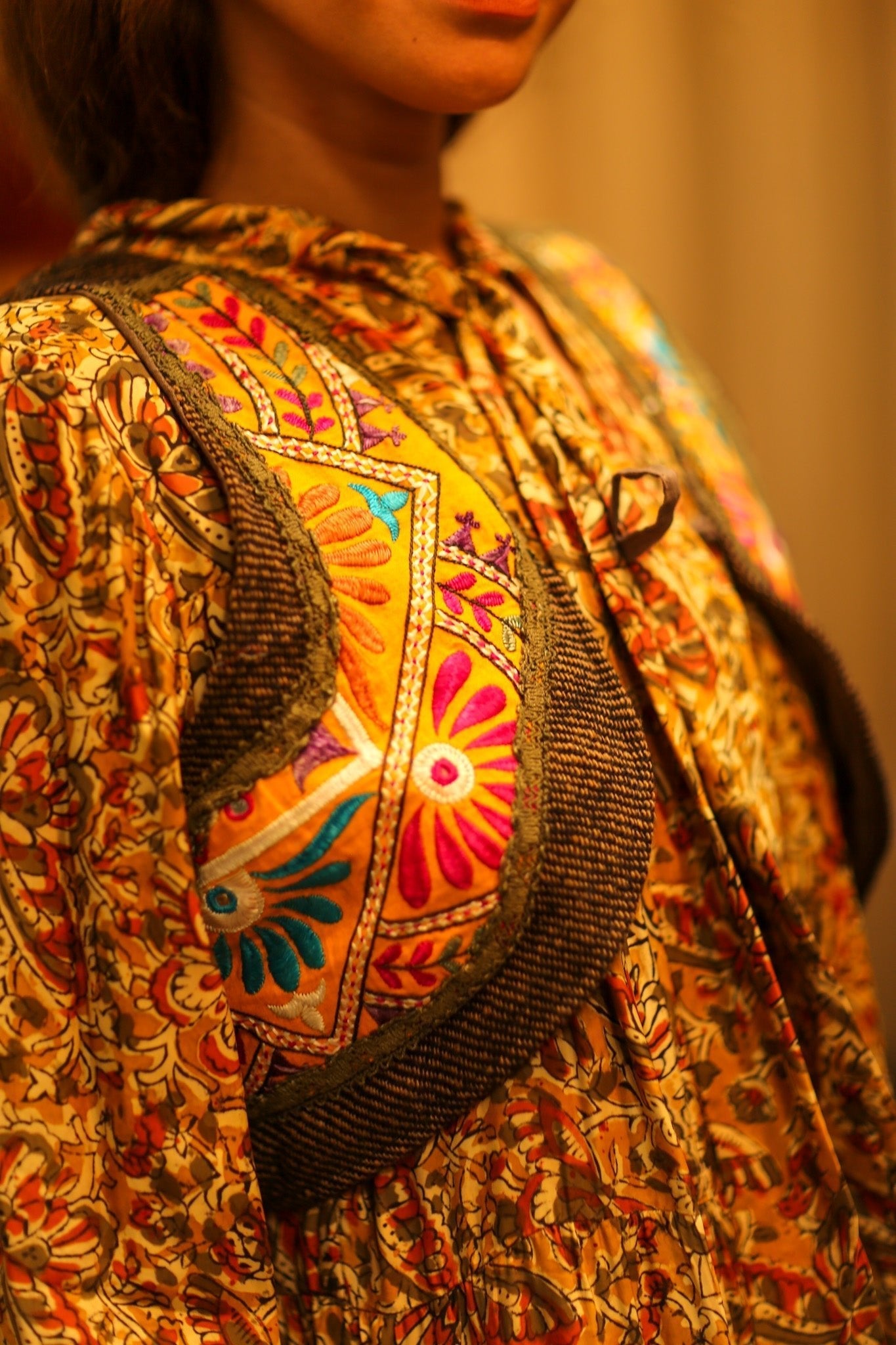 TENZIN HANDMADE EMBROIDERED GILET - MOMO STUDIO BERLIN - Berlin Concept Store - sustainable & ethical fashion