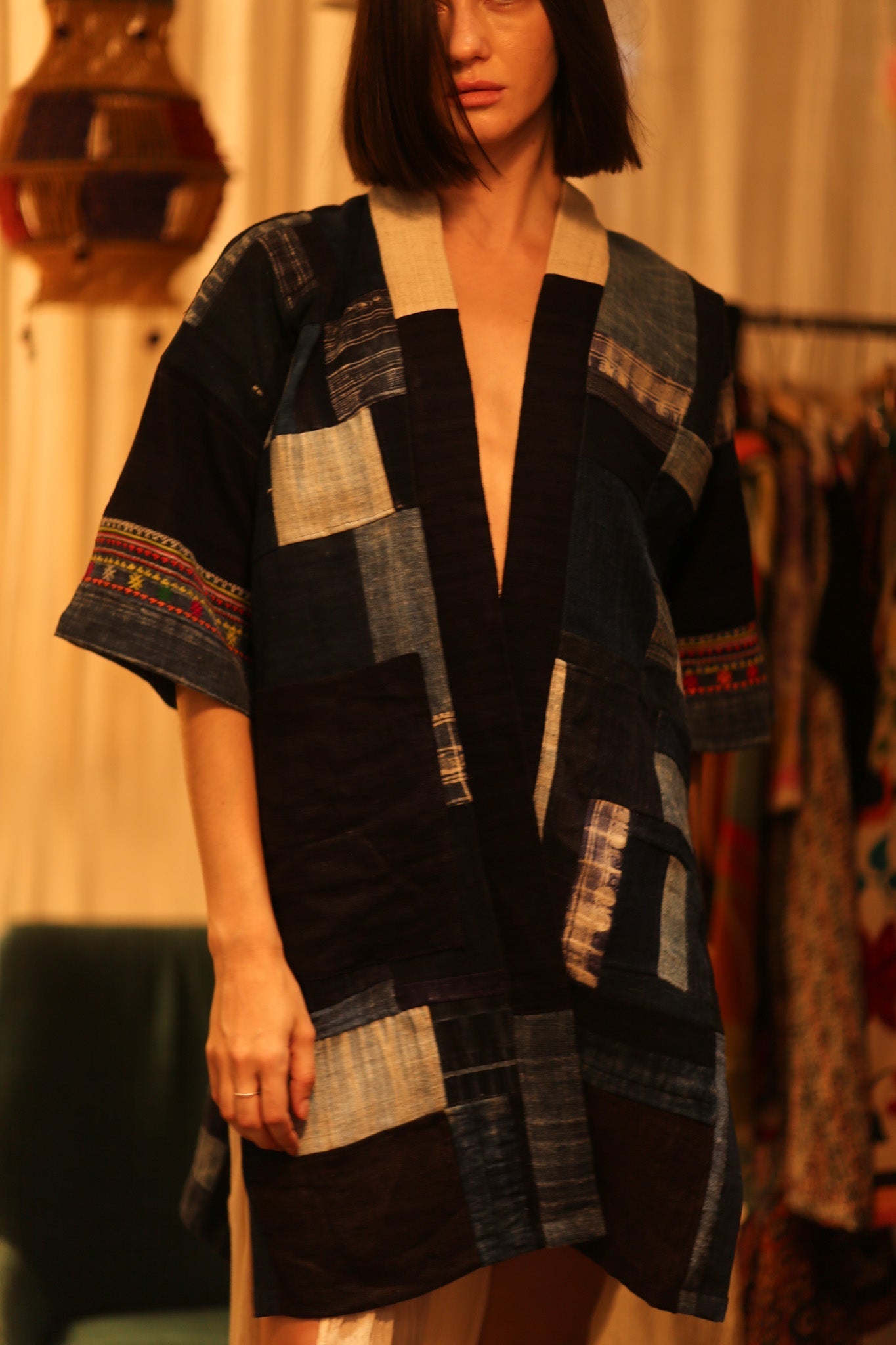 TRIBAL ARTISAN KIMONO PITRA - MOMO STUDIO BERLIN - Berlin Concept Store - sustainable & ethical fashion
