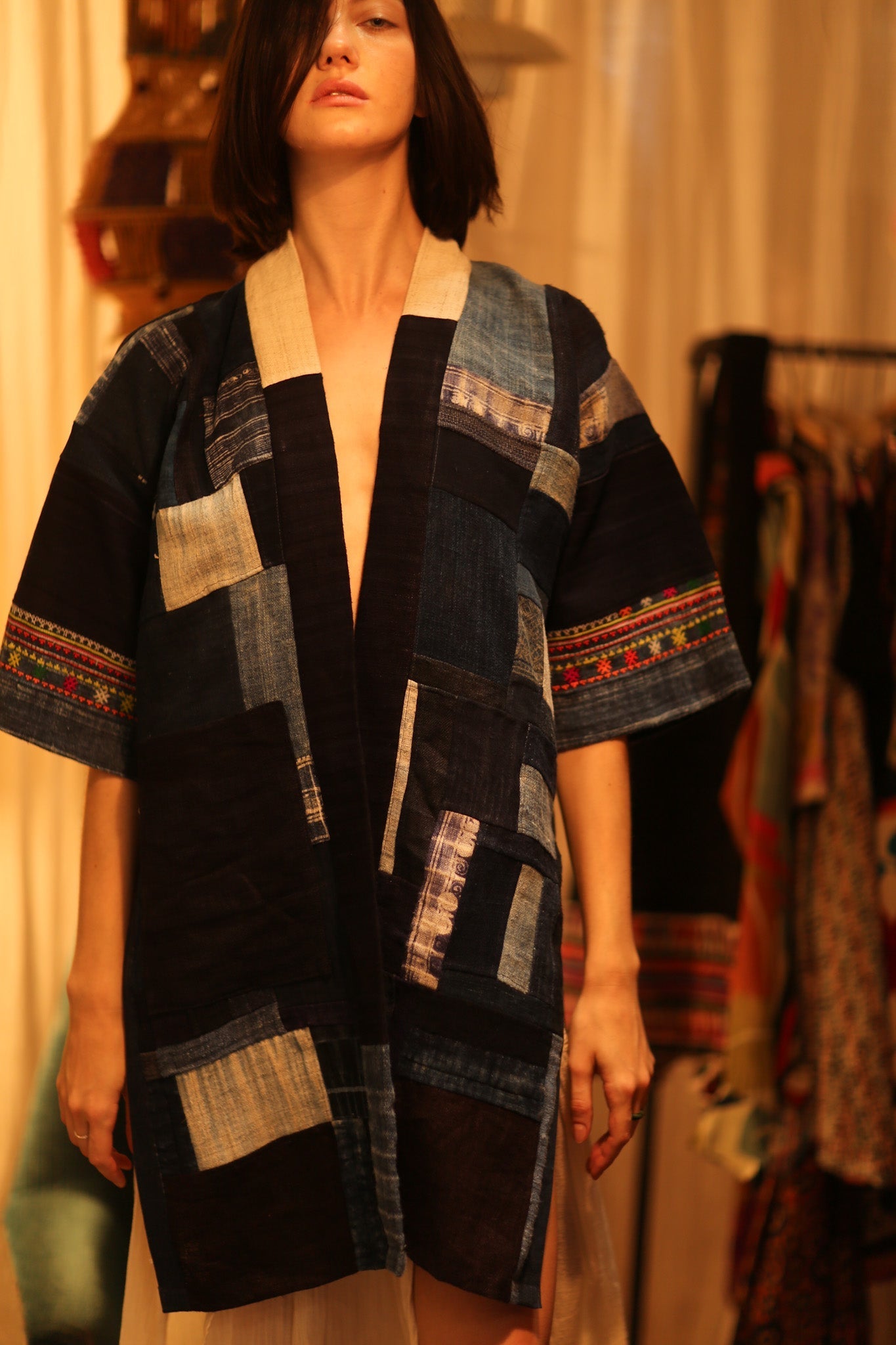 TRIBAL ARTISAN KIMONO PITRA - MOMO STUDIO BERLIN - Berlin Concept Store - sustainable & ethical fashion