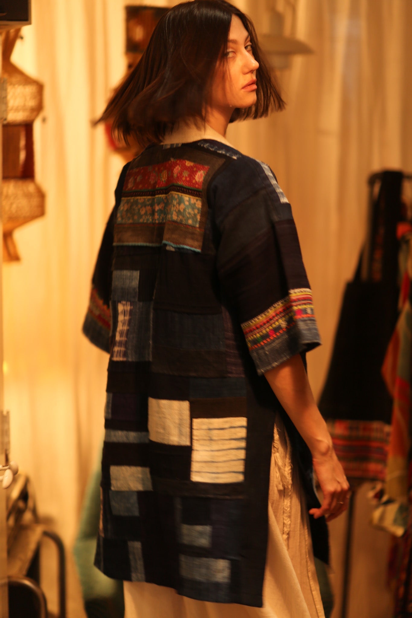 TRIBAL ARTISAN KIMONO PITRA - MOMO STUDIO BERLIN - Berlin Concept Store - sustainable & ethical fashion