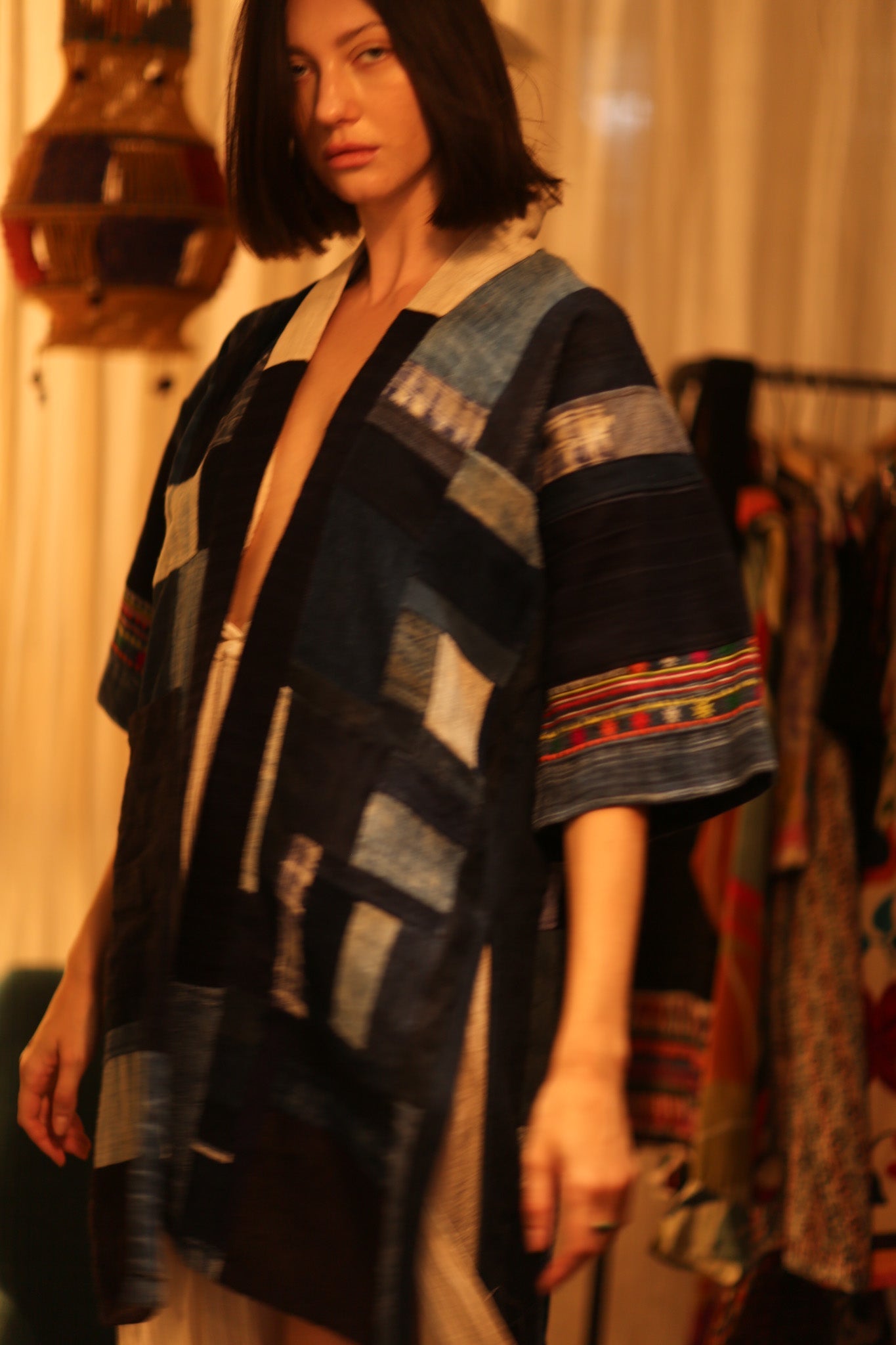 TRIBAL ARTISAN KIMONO PITRA - MOMO STUDIO BERLIN - Berlin Concept Store - sustainable & ethical fashion