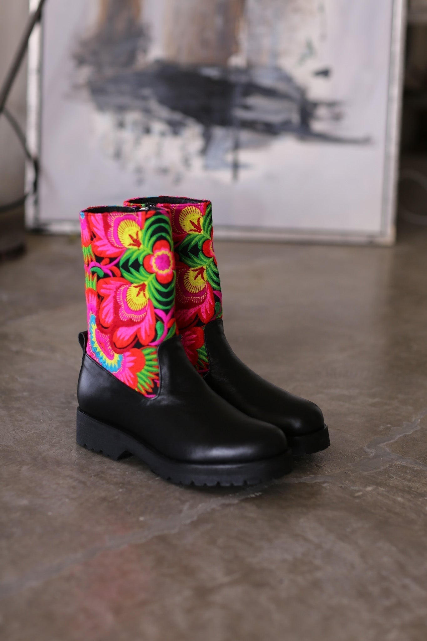 TRIBAL STOMPY BOOTS FREJA - MOMO STUDIO BERLIN - Berlin Concept Store - sustainable & ethical fashion