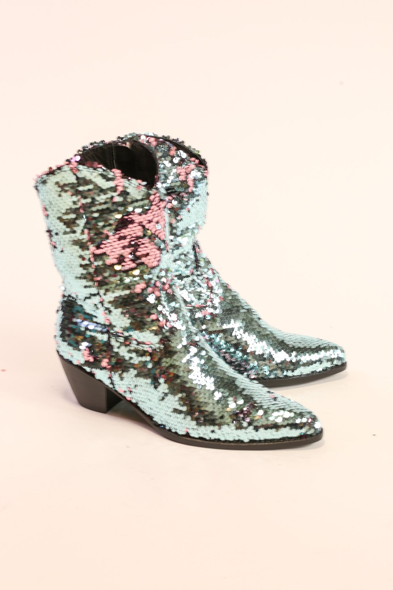 TWO TONE SEQUIN BOOTS TAHSI - MOMO STUDIO BERLIN - Berlin Concept Store - sustainable & ethical fashion