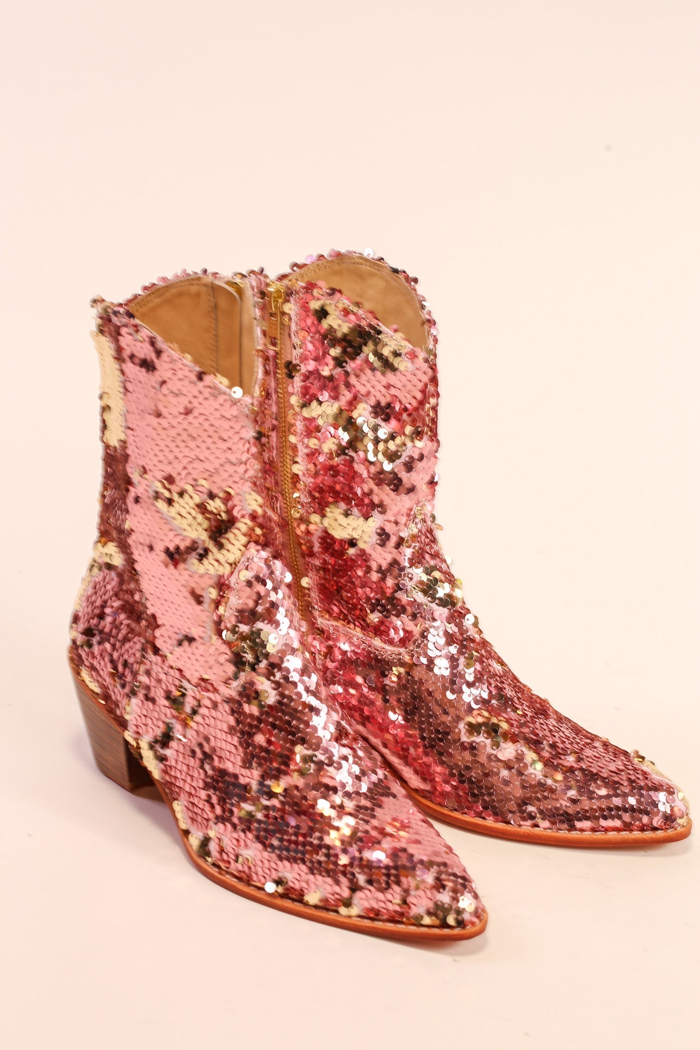 TWO TONE SEQUIN BOOTS TAHSI - MOMO STUDIO BERLIN - Berlin Concept Store - sustainable & ethical fashion