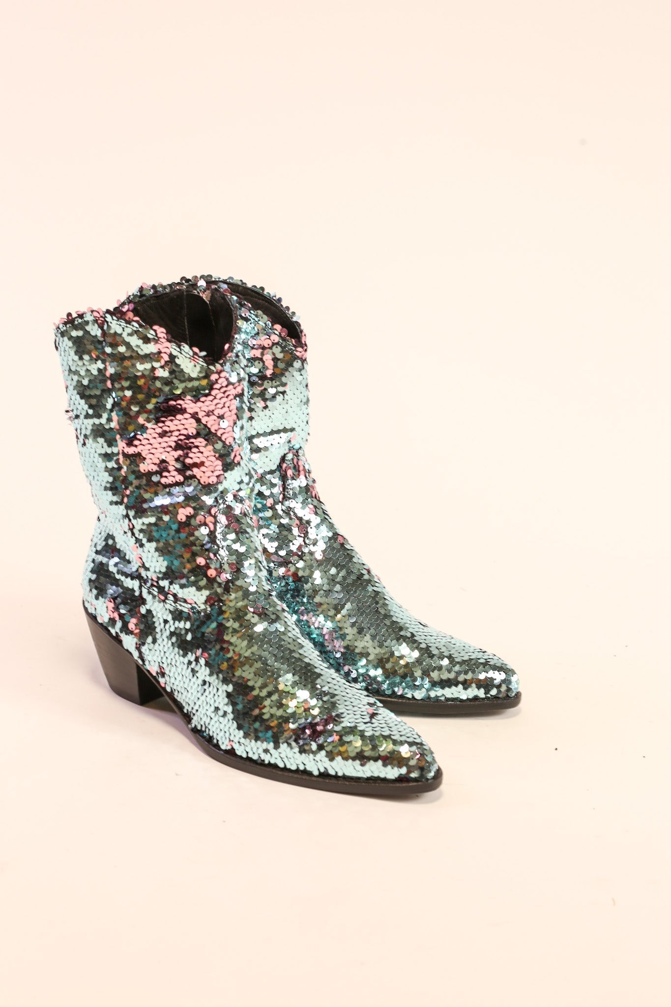 TWO TONE SEQUIN BOOTS TAHSI - MOMO STUDIO BERLIN - Berlin Concept Store - sustainable & ethical fashion