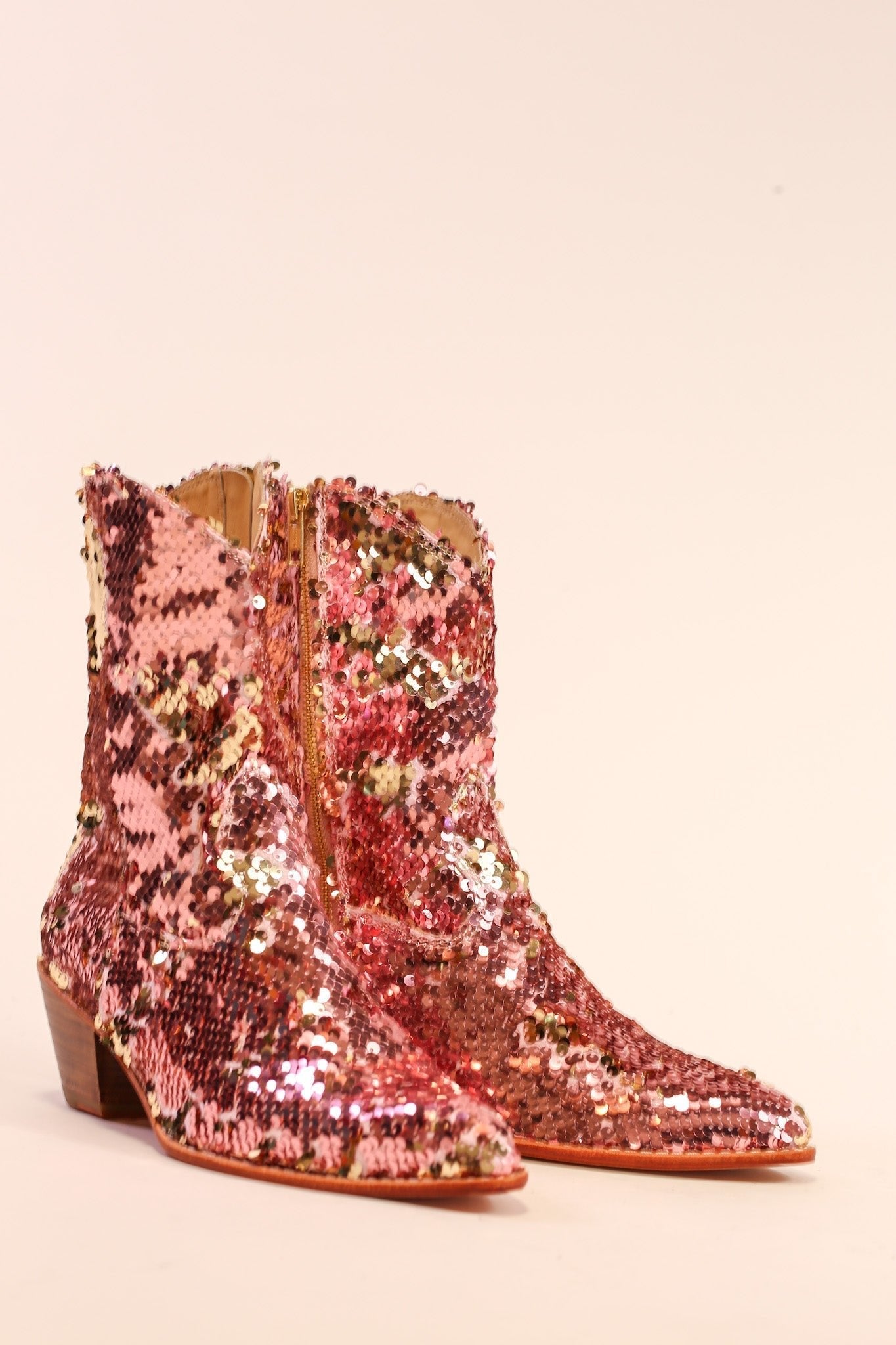 TWO TONE SEQUIN BOOTS TAHSI - MOMO STUDIO BERLIN - Berlin Concept Store - sustainable & ethical fashion