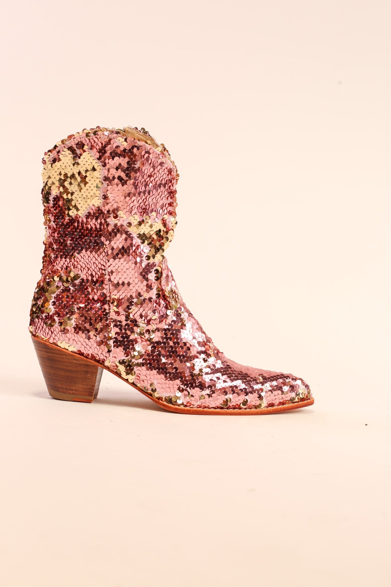 TWO TONE SEQUIN BOOTS TAHSI - MOMO STUDIO BERLIN - Berlin Concept Store - sustainable & ethical fashion