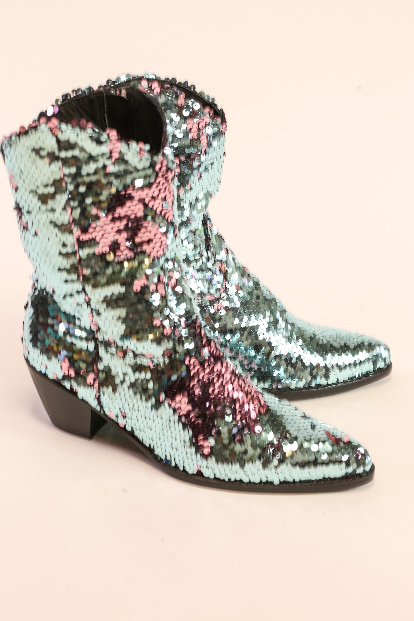 TWO TONE SEQUIN BOOTS TAHSI - MOMO STUDIO BERLIN - Berlin Concept Store - sustainable & ethical fashion