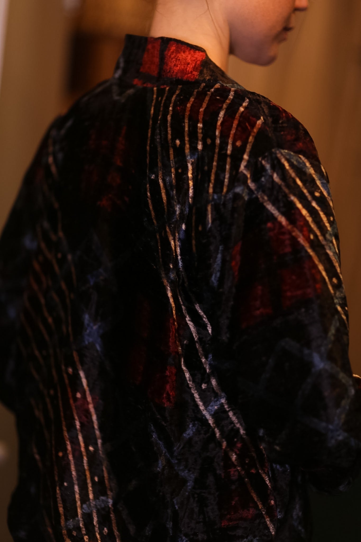 VELVET BOMBER JACKET NANKYO - MOMO STUDIO BERLIN - Berlin Concept Store - sustainable & ethical fashion