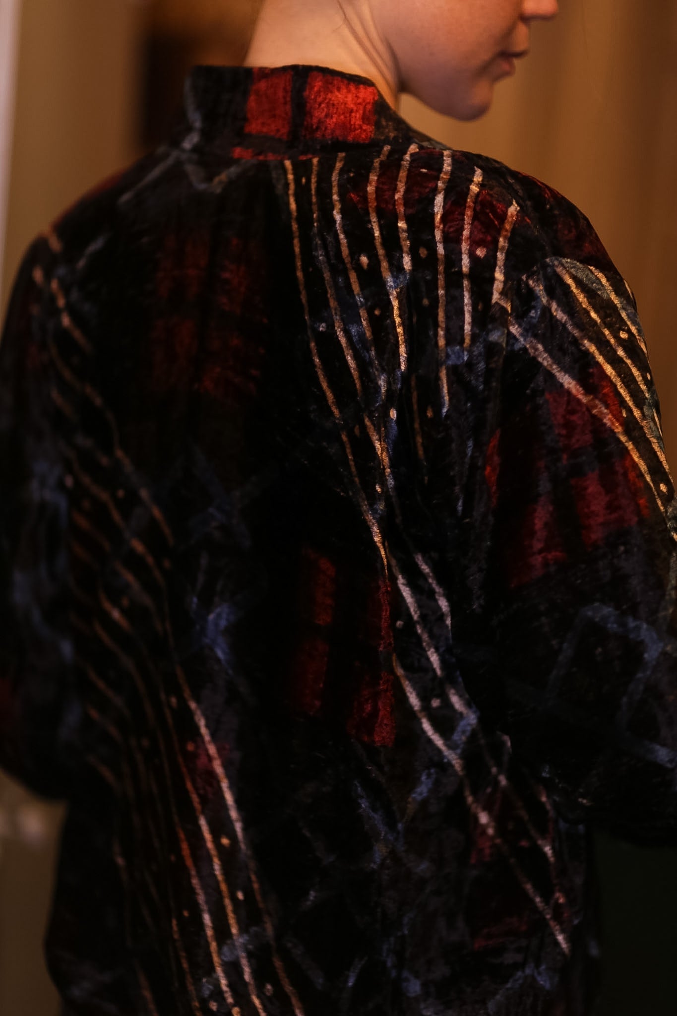VELVET BOMBER JACKET NANKYO - MOMO STUDIO BERLIN - Berlin Concept Store - sustainable & ethical fashion