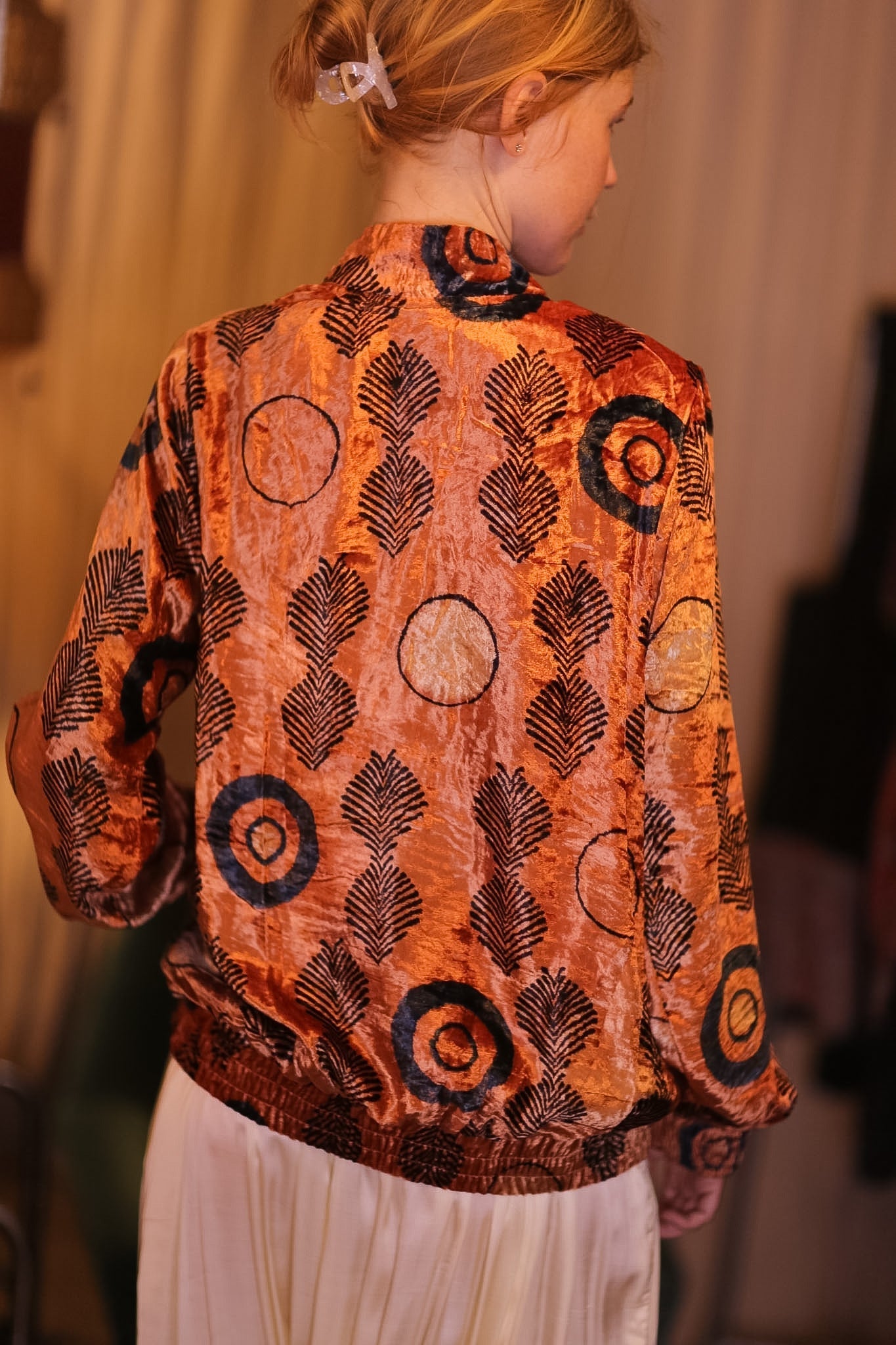 VELVET BOMBER JACKET SUNSET - MOMO STUDIO BERLIN - Berlin Concept Store - sustainable & ethical fashion