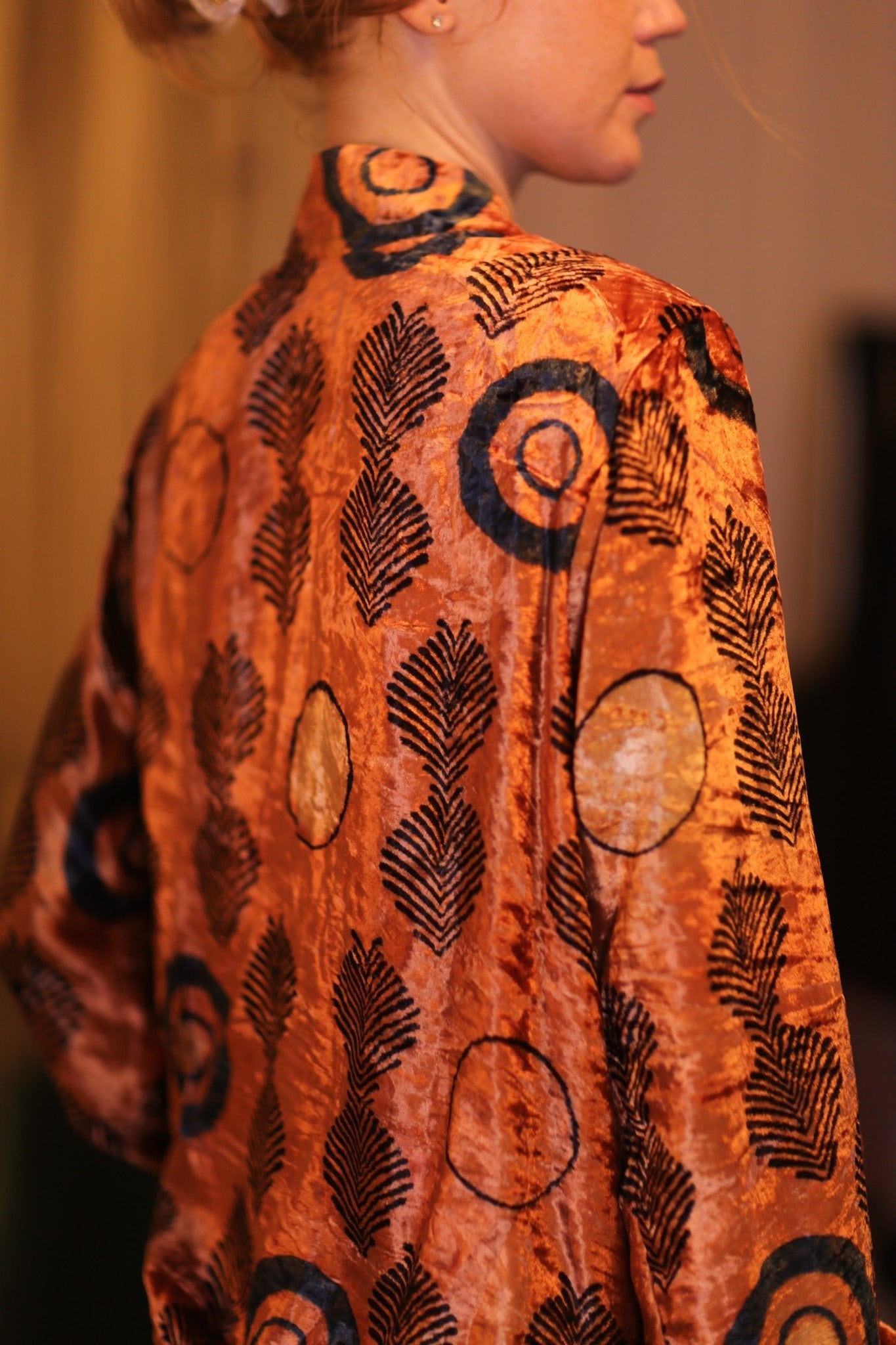 VELVET BOMBER JACKET SUNSET - MOMO STUDIO BERLIN - Berlin Concept Store - sustainable & ethical fashion