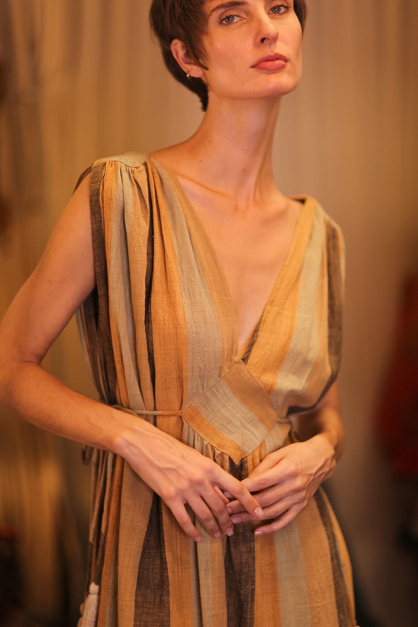 VICTORIA COTTON DRESS ELARA - MOMO STUDIO BERLIN - Berlin Concept Store - sustainable & ethical fashion