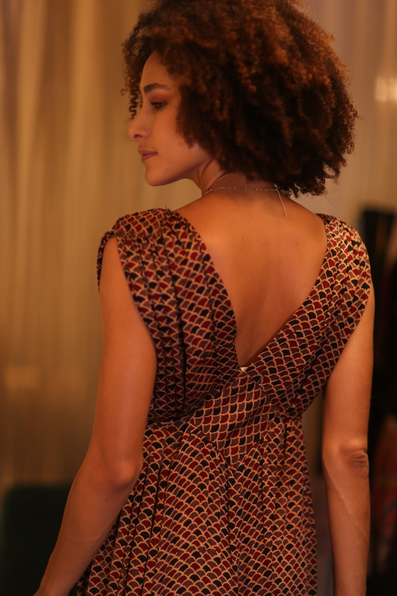 VICTORIA SILK DRESS AIRA - MOMO STUDIO BERLIN - Berlin Concept Store - sustainable & ethical fashion