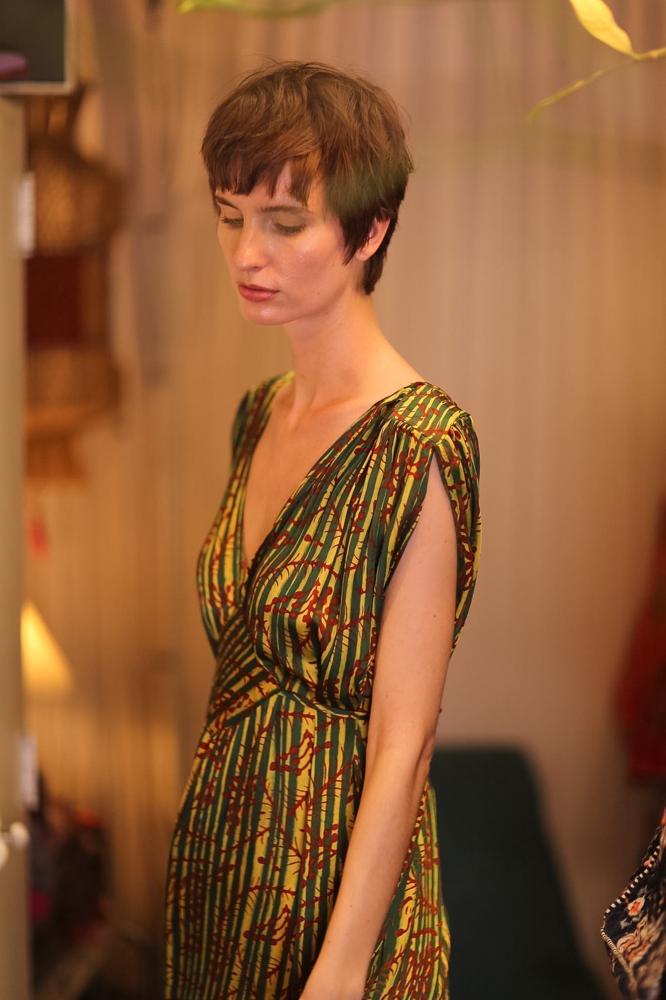VICTORIA SILK DRESS BAMREST - MOMO STUDIO BERLIN - Berlin Concept Store - sustainable & ethical fashion