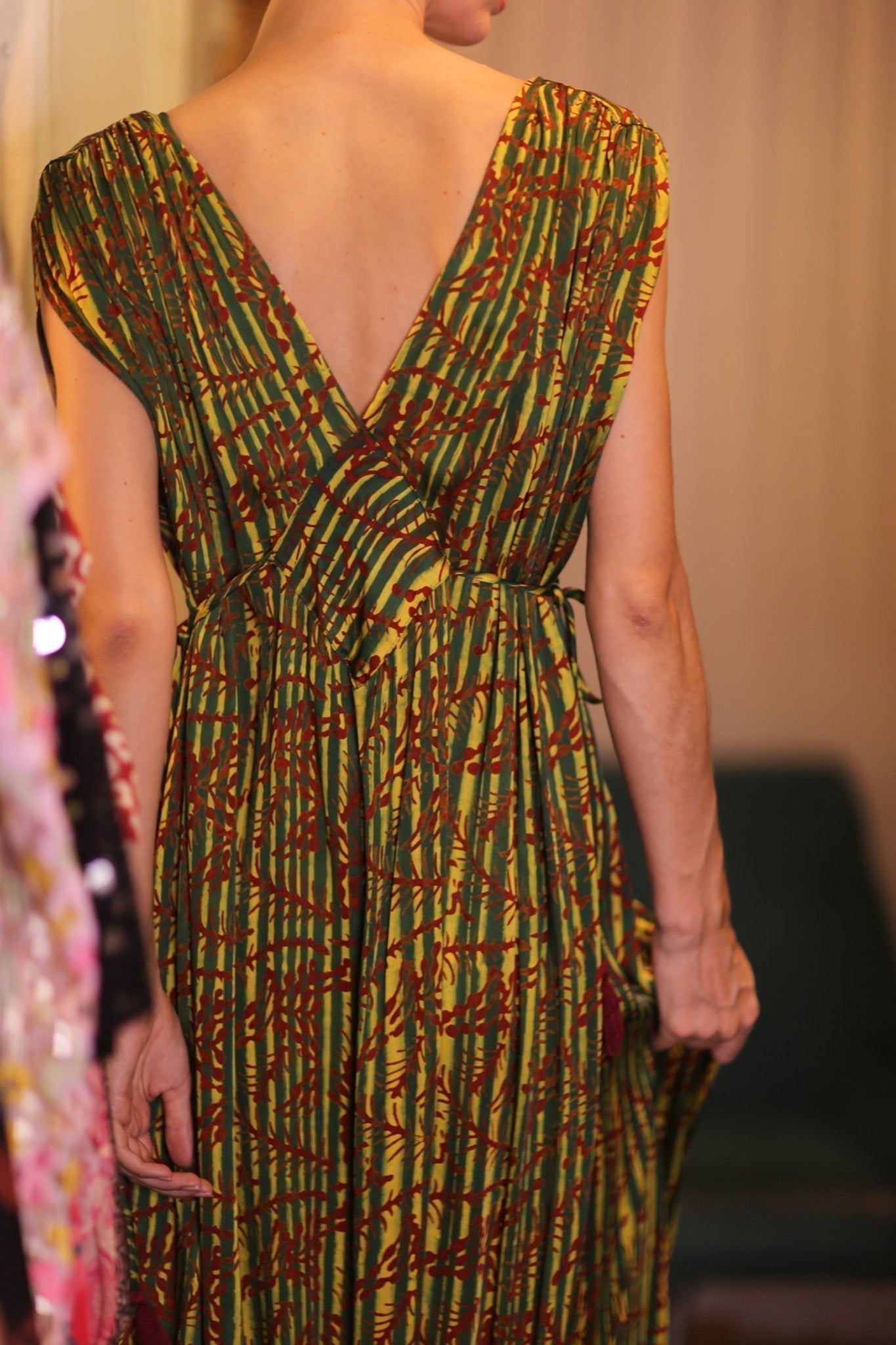 VICTORIA SILK DRESS BAMREST - MOMO STUDIO BERLIN - Berlin Concept Store - sustainable & ethical fashion