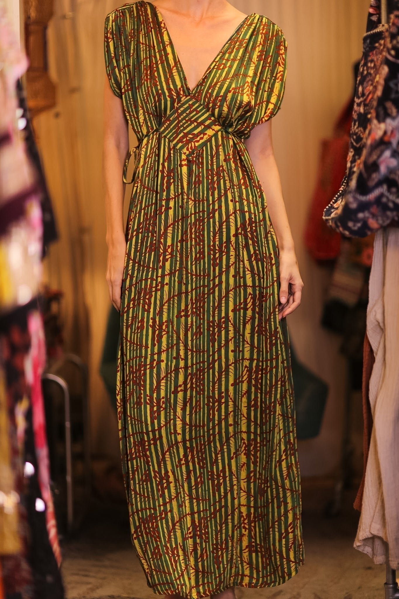VICTORIA SILK DRESS BAMREST - MOMO STUDIO BERLIN - Berlin Concept Store - sustainable & ethical fashion