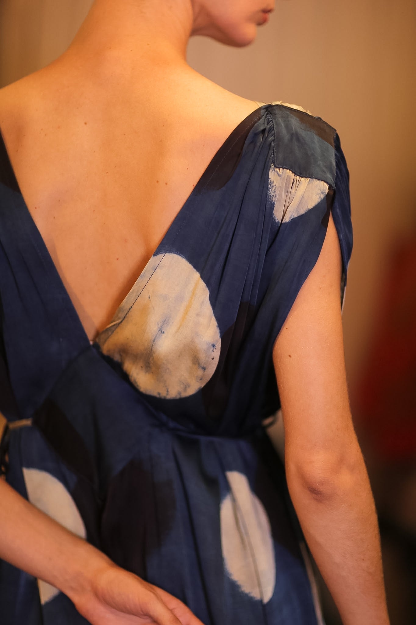 VICTORIA SILK DRESS BLUEMOON - MOMO STUDIO BERLIN - Berlin Concept Store - sustainable & ethical fashion
