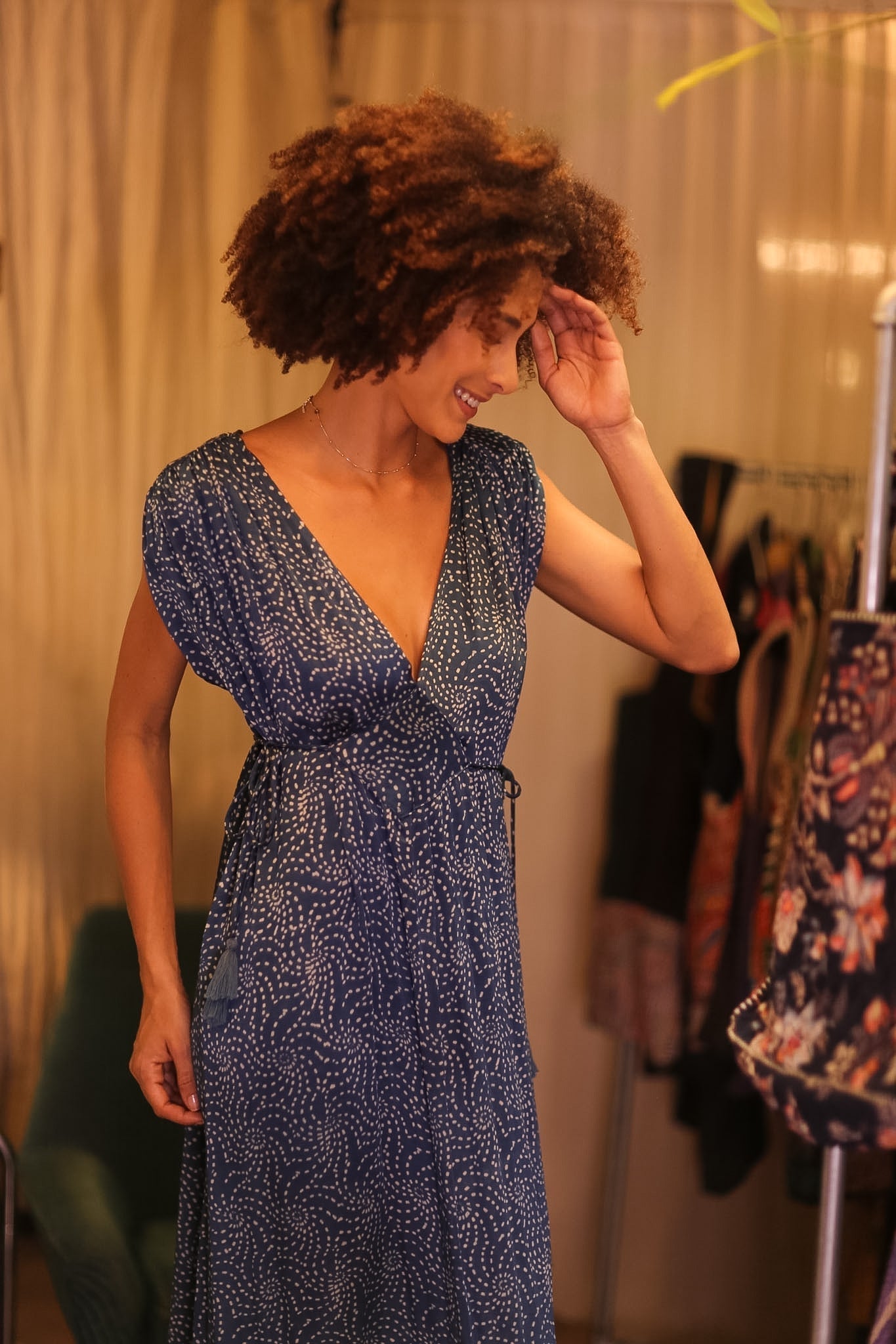 VICTORIA SILK DRESS MARY - MOMO STUDIO BERLIN - Berlin Concept Store - sustainable & ethical fashion