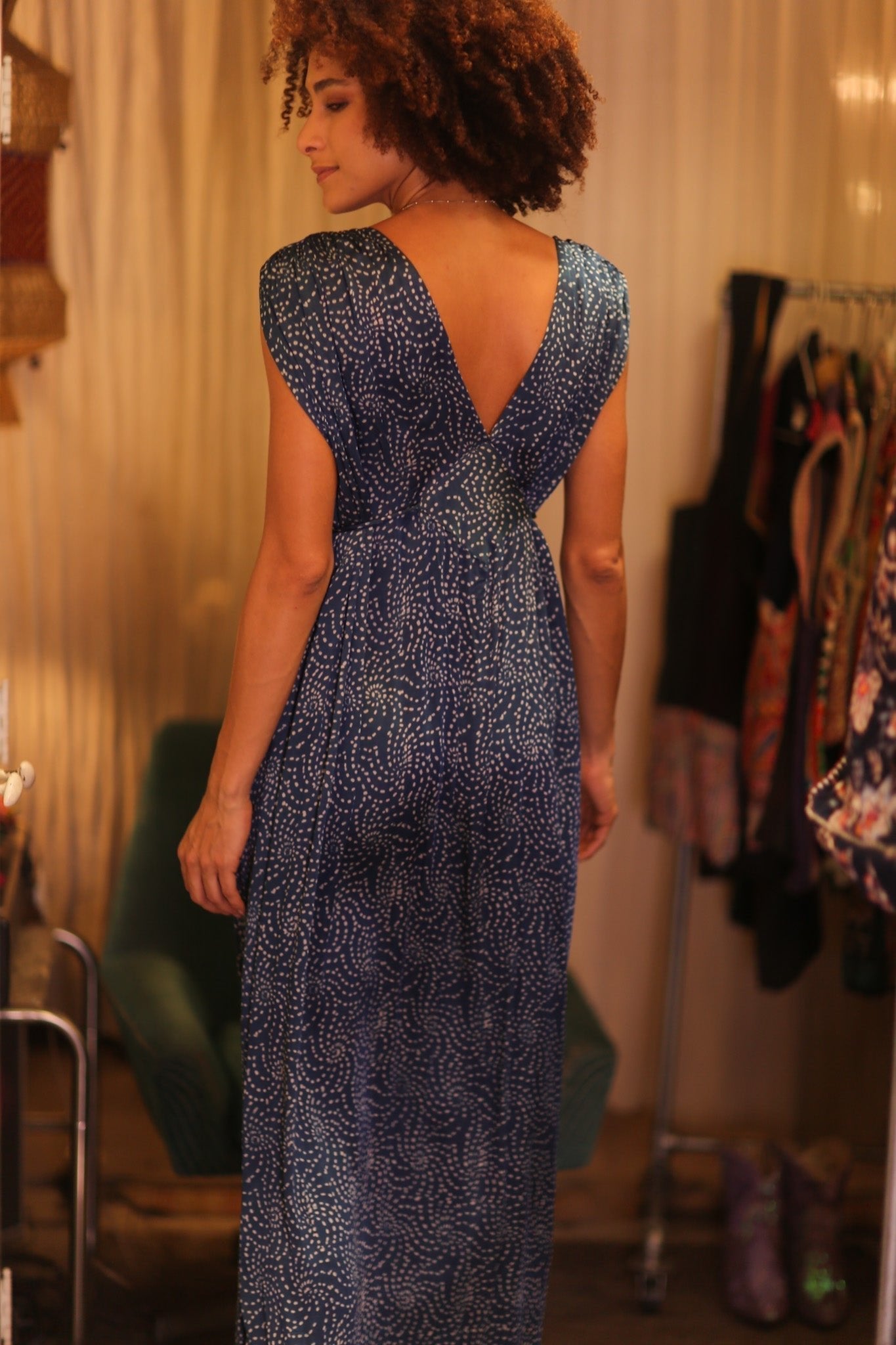 VICTORIA SILK DRESS MARY - MOMO STUDIO BERLIN - Berlin Concept Store - sustainable & ethical fashion