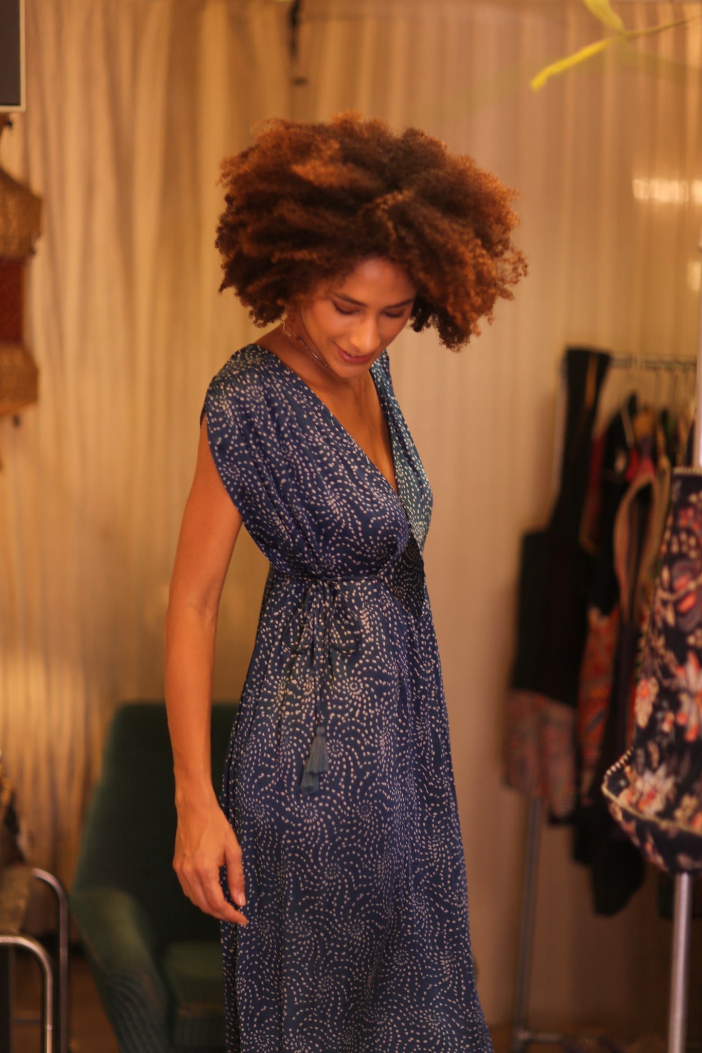 VICTORIA SILK DRESS MARY - MOMO STUDIO BERLIN - Berlin Concept Store - sustainable & ethical fashion