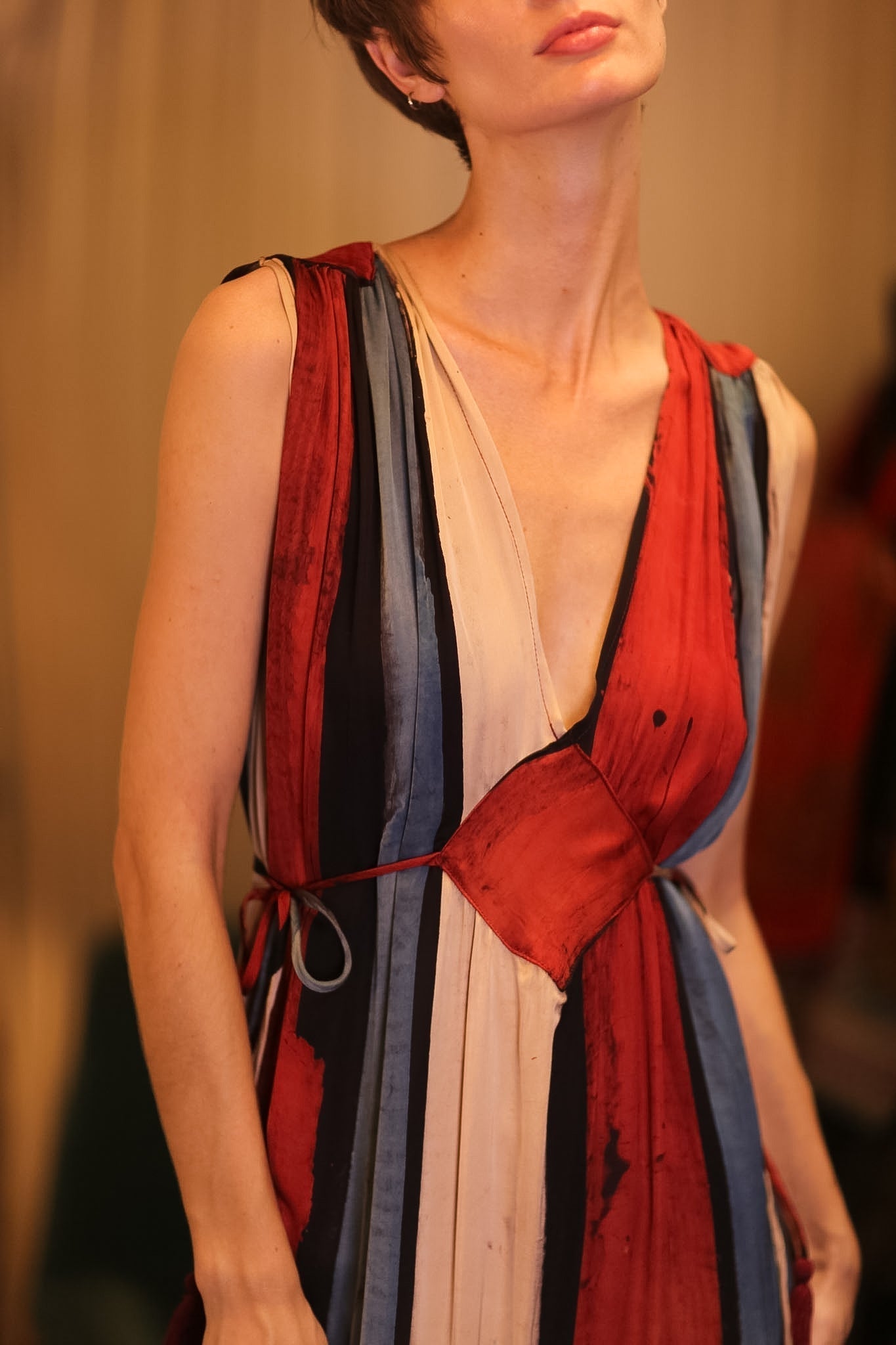 VICTORIA SILK DRESS STRATA - MOMO STUDIO BERLIN - Berlin Concept Store - sustainable & ethical fashion