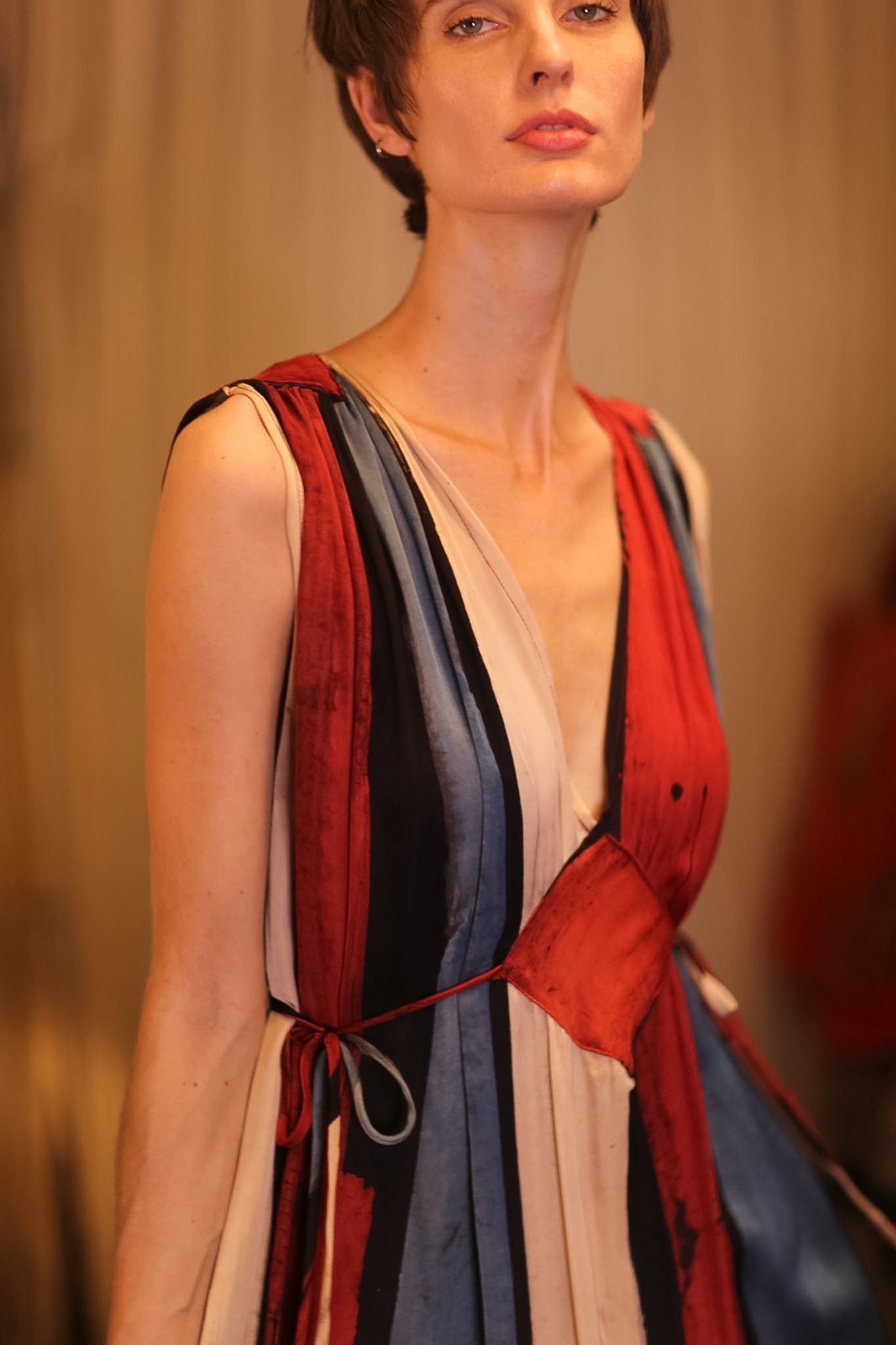 VICTORIA SILK DRESS STRATA - MOMO STUDIO BERLIN - Berlin Concept Store - sustainable & ethical fashion