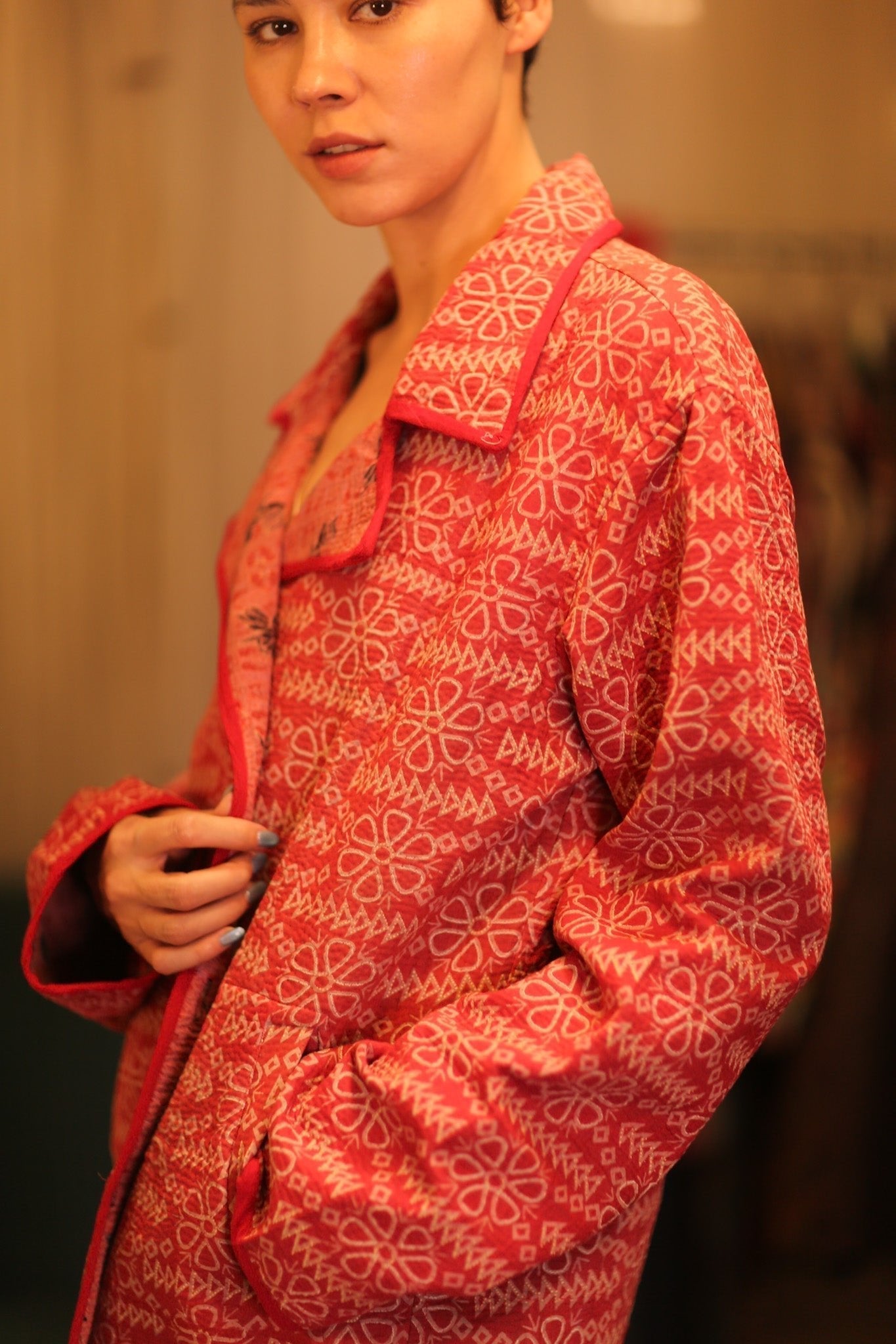 VINTAGE KANTHA JACKET ALBA - MOMO STUDIO BERLIN - Berlin Concept Store - sustainable & ethical fashion