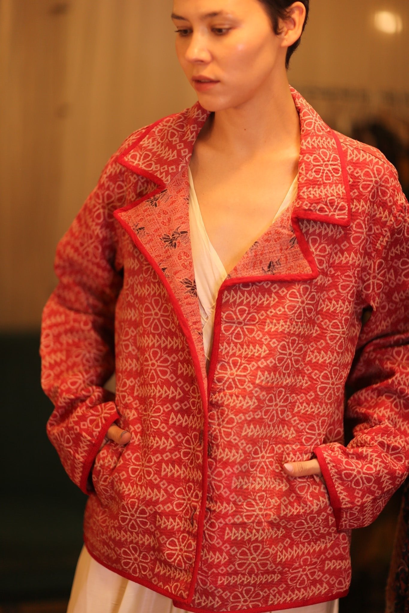 VINTAGE KANTHA JACKET ALBA - MOMO STUDIO BERLIN - Berlin Concept Store - sustainable & ethical fashion