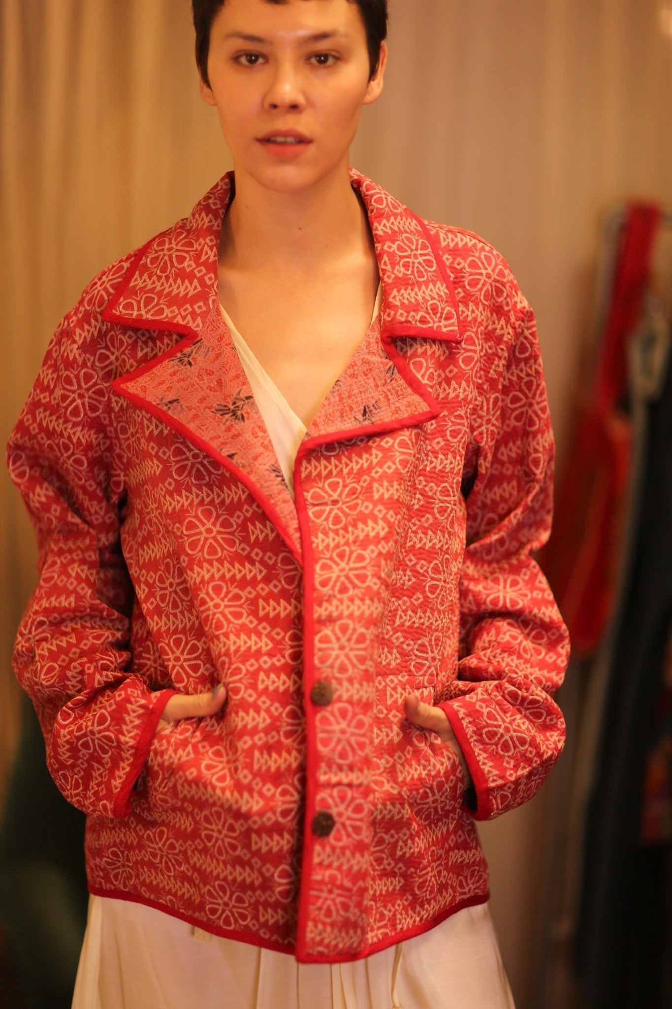VINTAGE KANTHA JACKET ALBA - MOMO STUDIO BERLIN - Berlin Concept Store - sustainable & ethical fashion