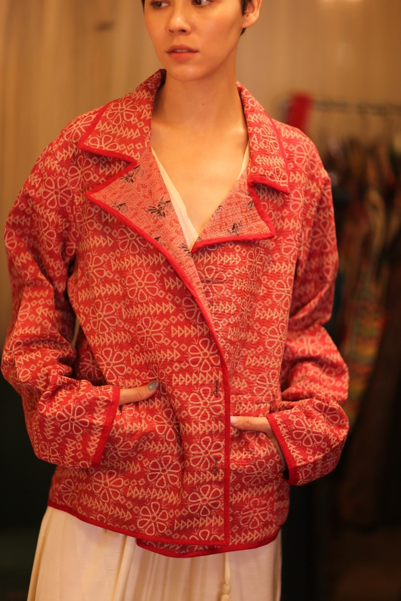 VINTAGE KANTHA JACKET ALBA - MOMO STUDIO BERLIN - Berlin Concept Store - sustainable & ethical fashion