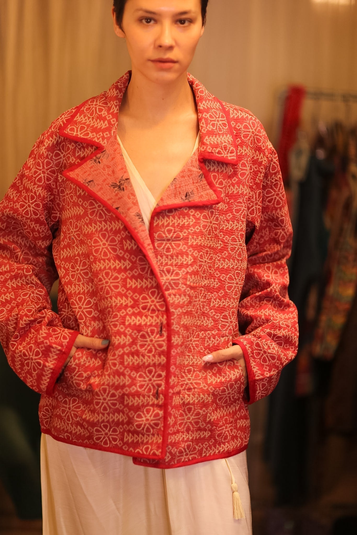 VINTAGE KANTHA JACKET ALBA - MOMO STUDIO BERLIN - Berlin Concept Store - sustainable & ethical fashion