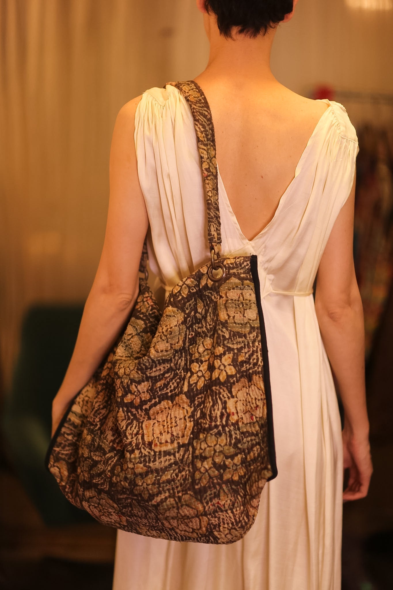 VINTAGE STYLE KANTHA BAG FLAM - MOMO STUDIO BERLIN - Berlin Concept Store - sustainable & ethical fashion