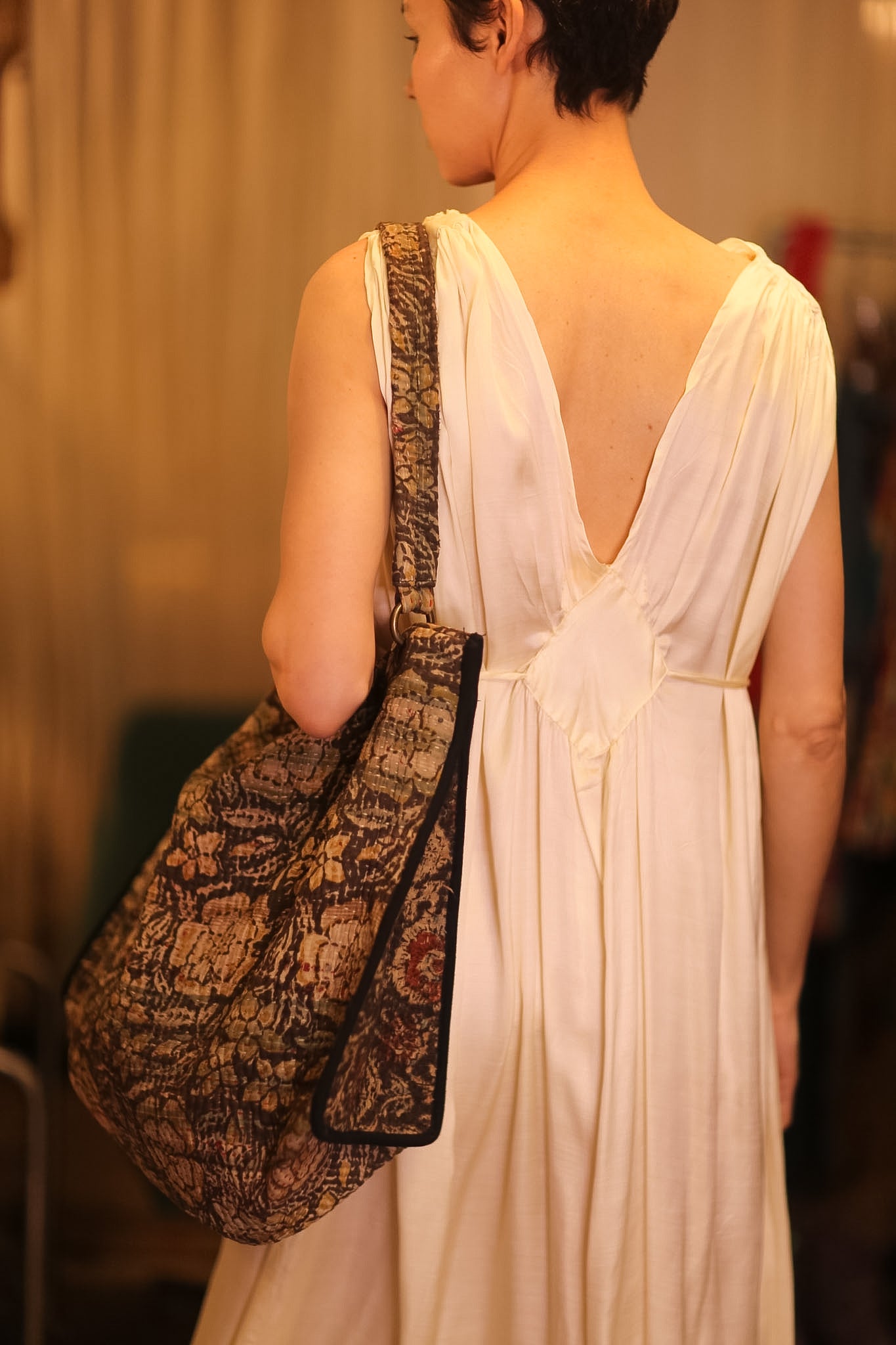 VINTAGE STYLE KANTHA BAG FLAM - MOMO STUDIO BERLIN - Berlin Concept Store - sustainable & ethical fashion