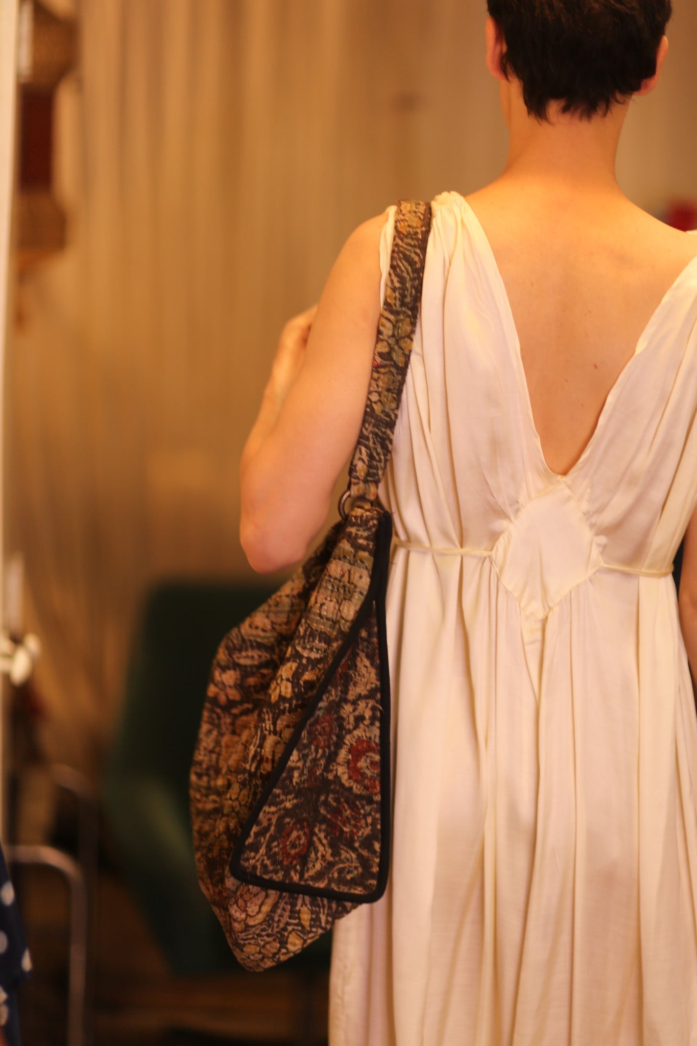 VINTAGE STYLE KANTHA BAG FLAM - MOMO STUDIO BERLIN - Berlin Concept Store - sustainable & ethical fashion