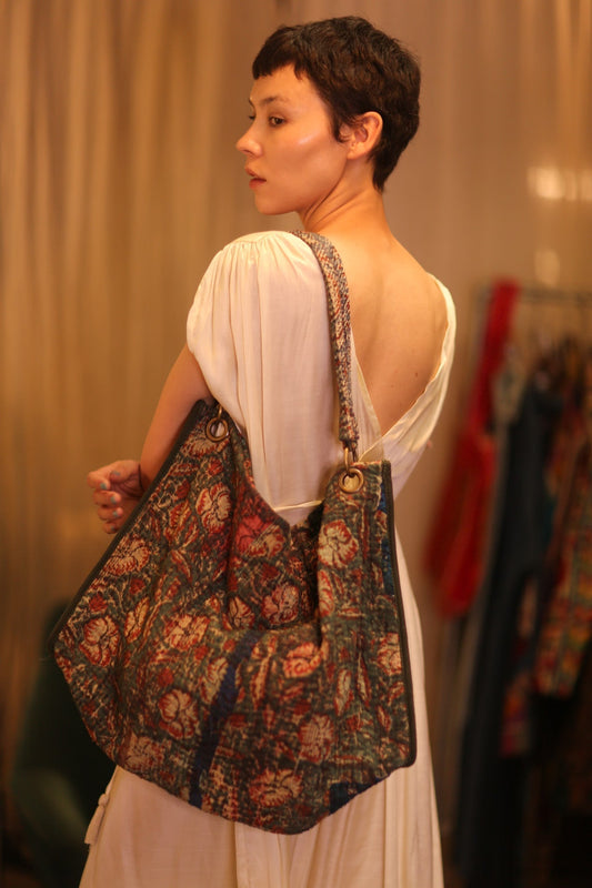 VINTAGE STYLE KANTHA BAG MERIA - MOMO STUDIO BERLIN - Berlin Concept Store - sustainable & ethical fashion