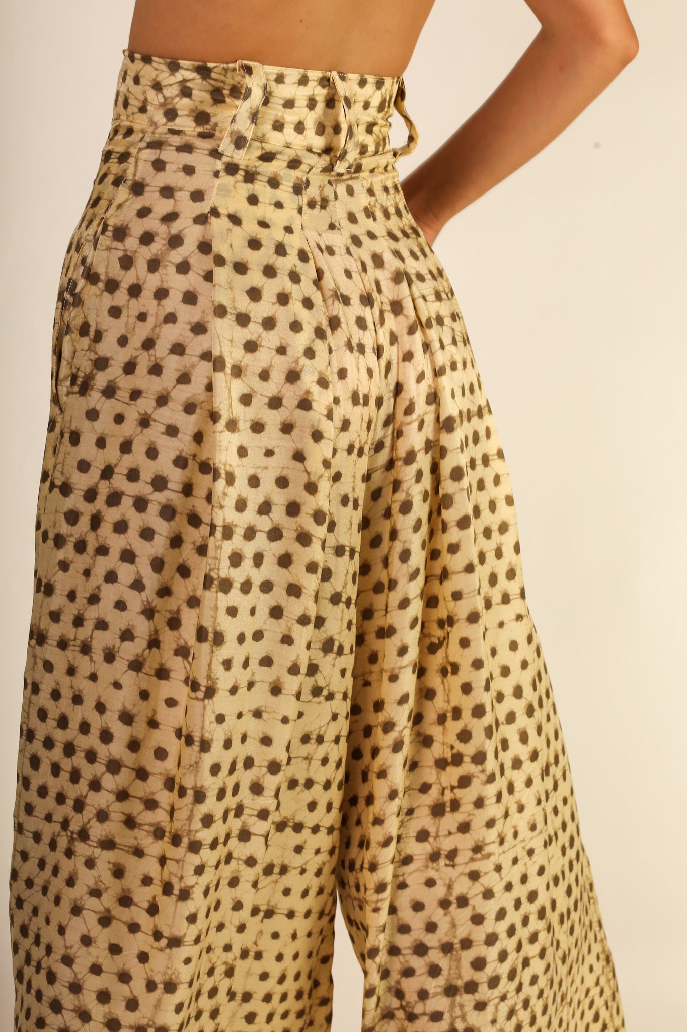 WIDE LEG SILK PANTS PENNY - MOMO STUDIO BERLIN - Berlin Concept Store - sustainable & ethical fashion