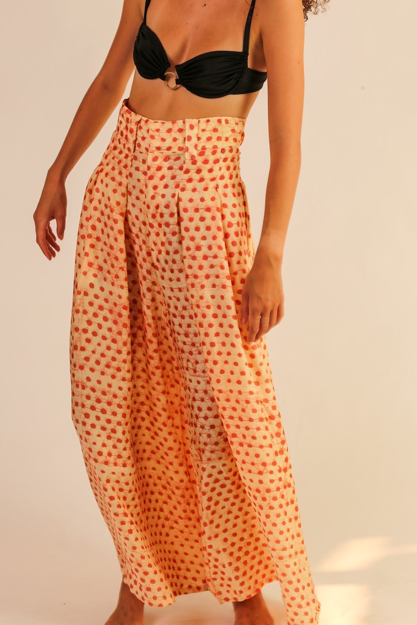 WIDE LEG SILK PANTS PENNY - MOMO STUDIO BERLIN - Berlin Concept Store - sustainable & ethical fashion