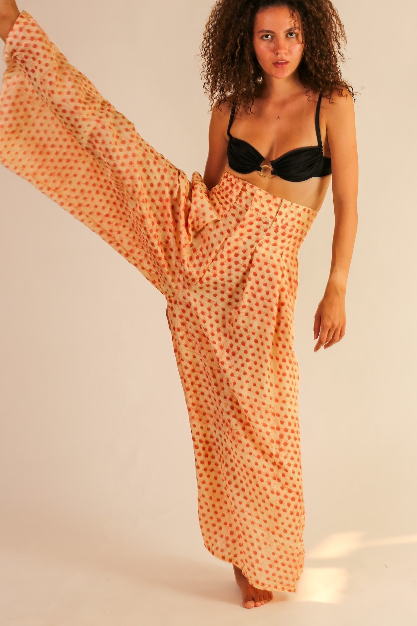 WIDE LEG SILK PANTS PENNY - MOMO STUDIO BERLIN - Berlin Concept Store - sustainable & ethical fashion